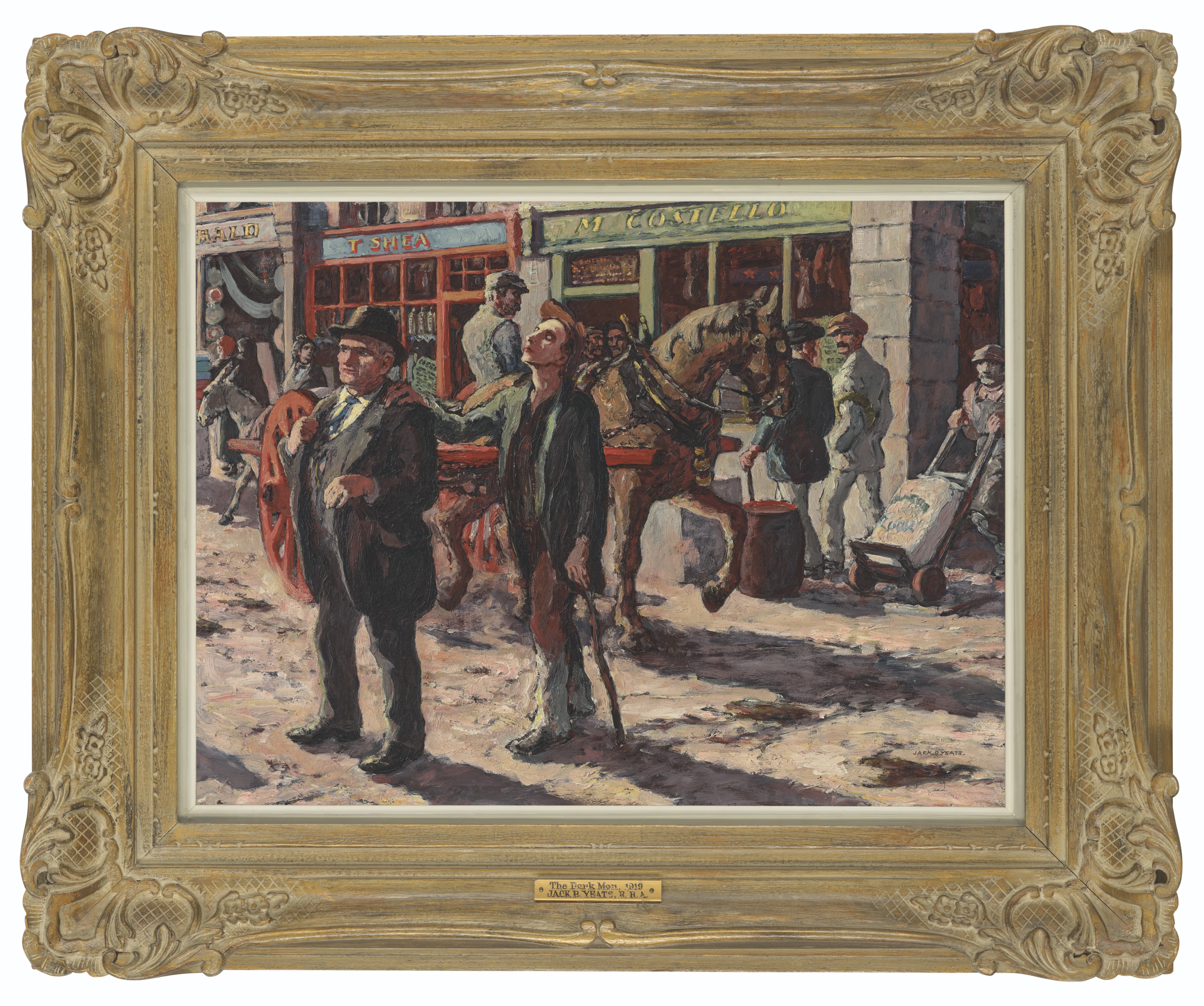 Jack Butler Yeats — Темный человек, изображение 4