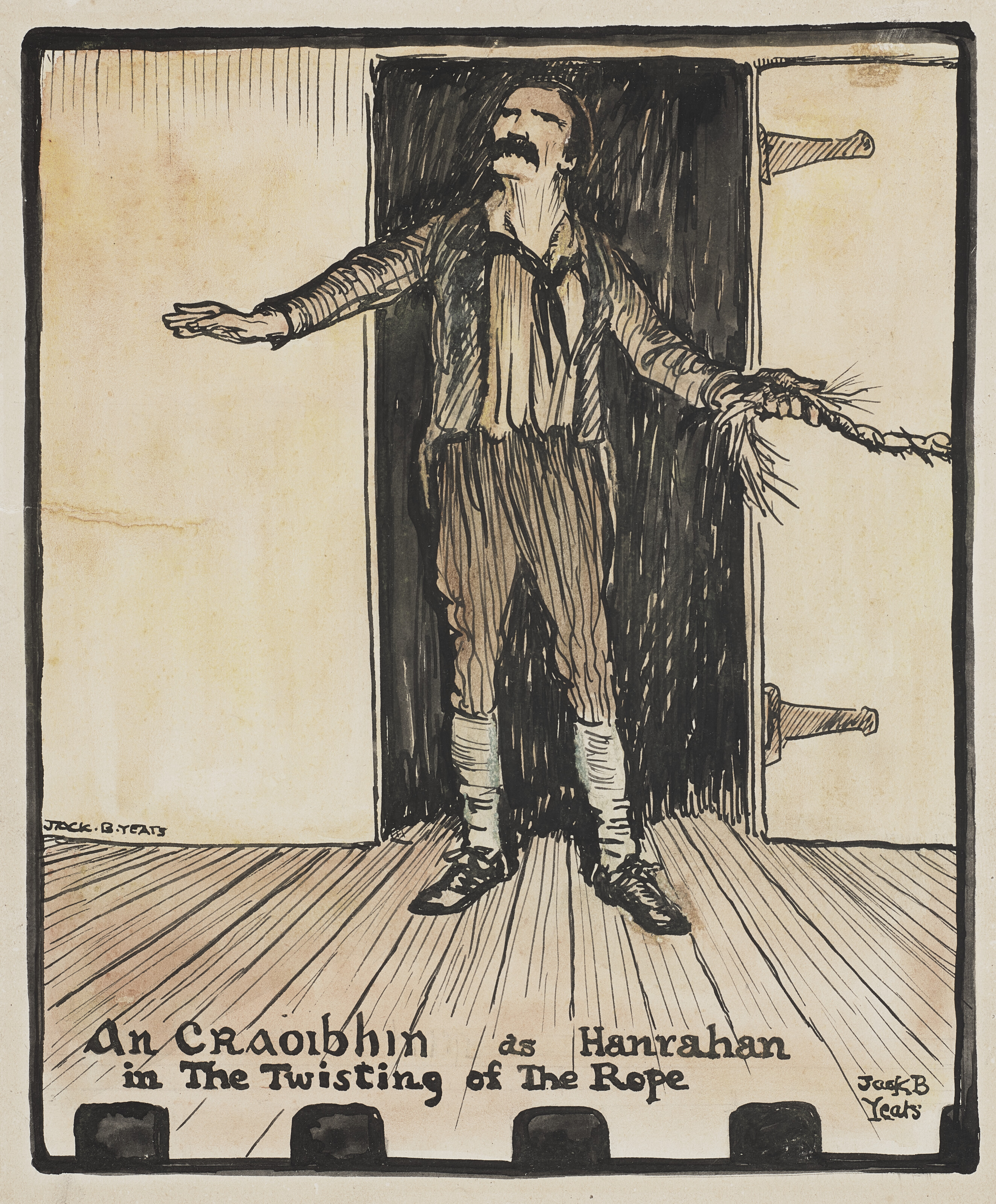 Jack Butler Yeats — Скручивание веревки