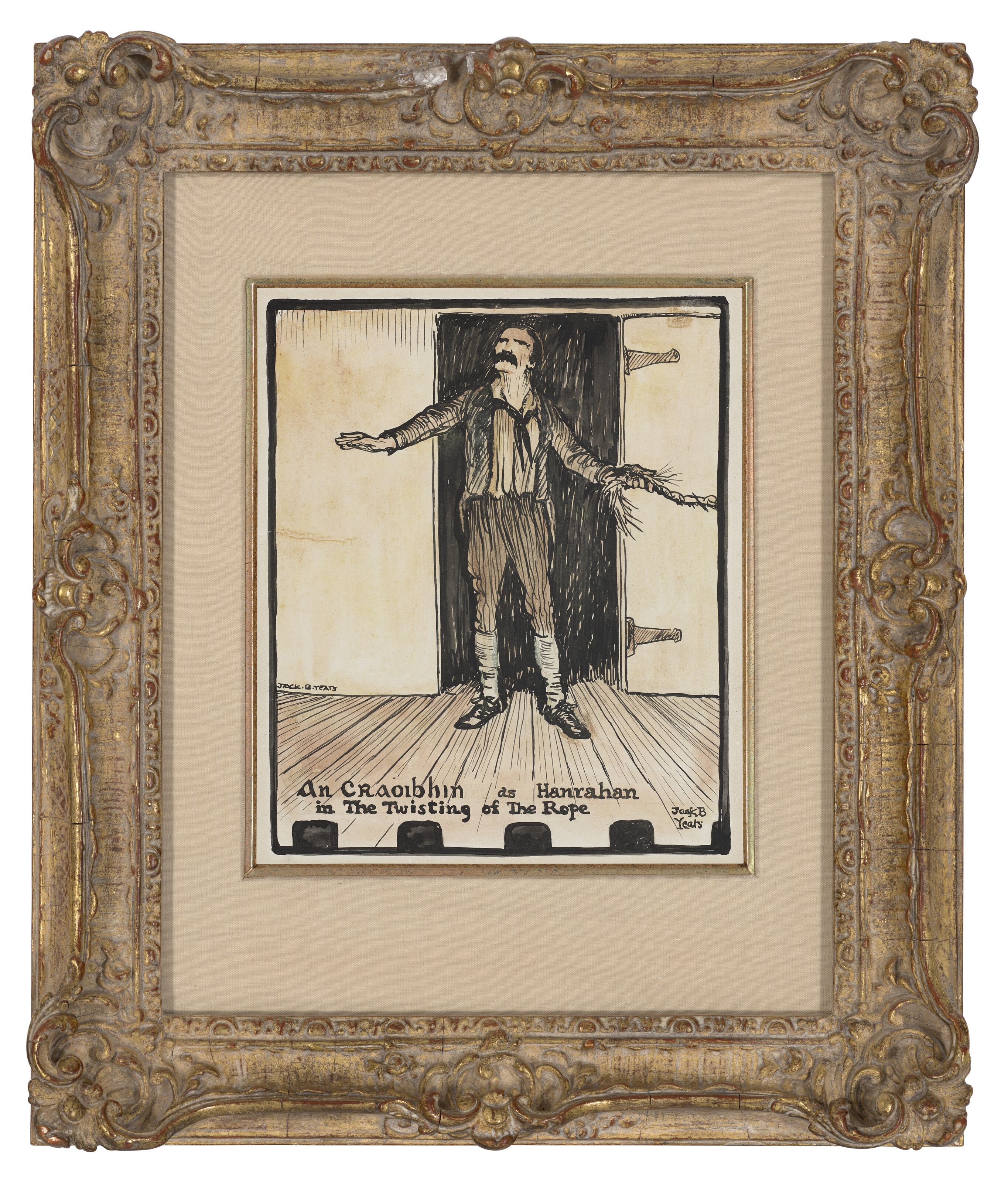 Jack Butler Yeats — Скручивание веревки, изображение 2