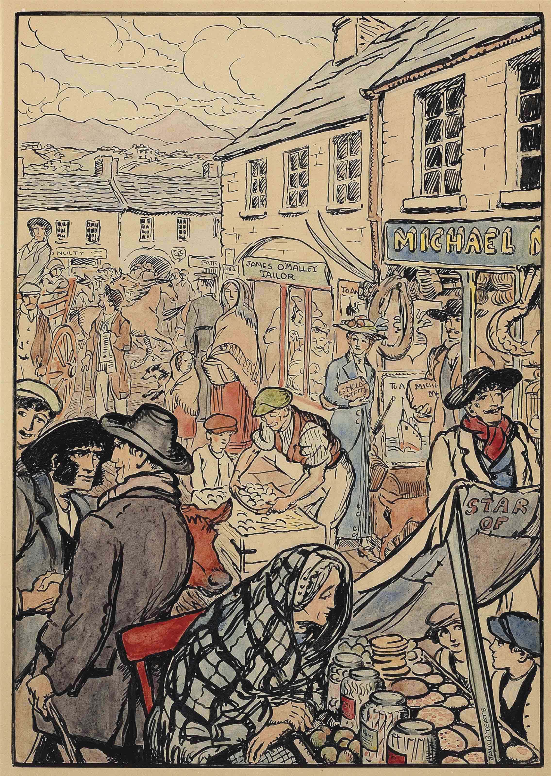 Jack Butler Yeats — Ярмарочный день