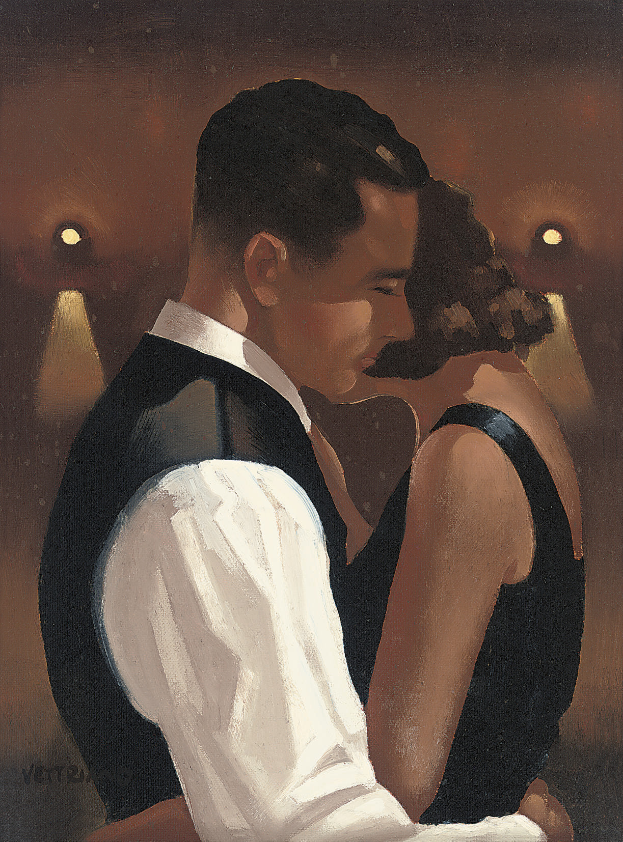 Jack Vettriano — Танцующая пара