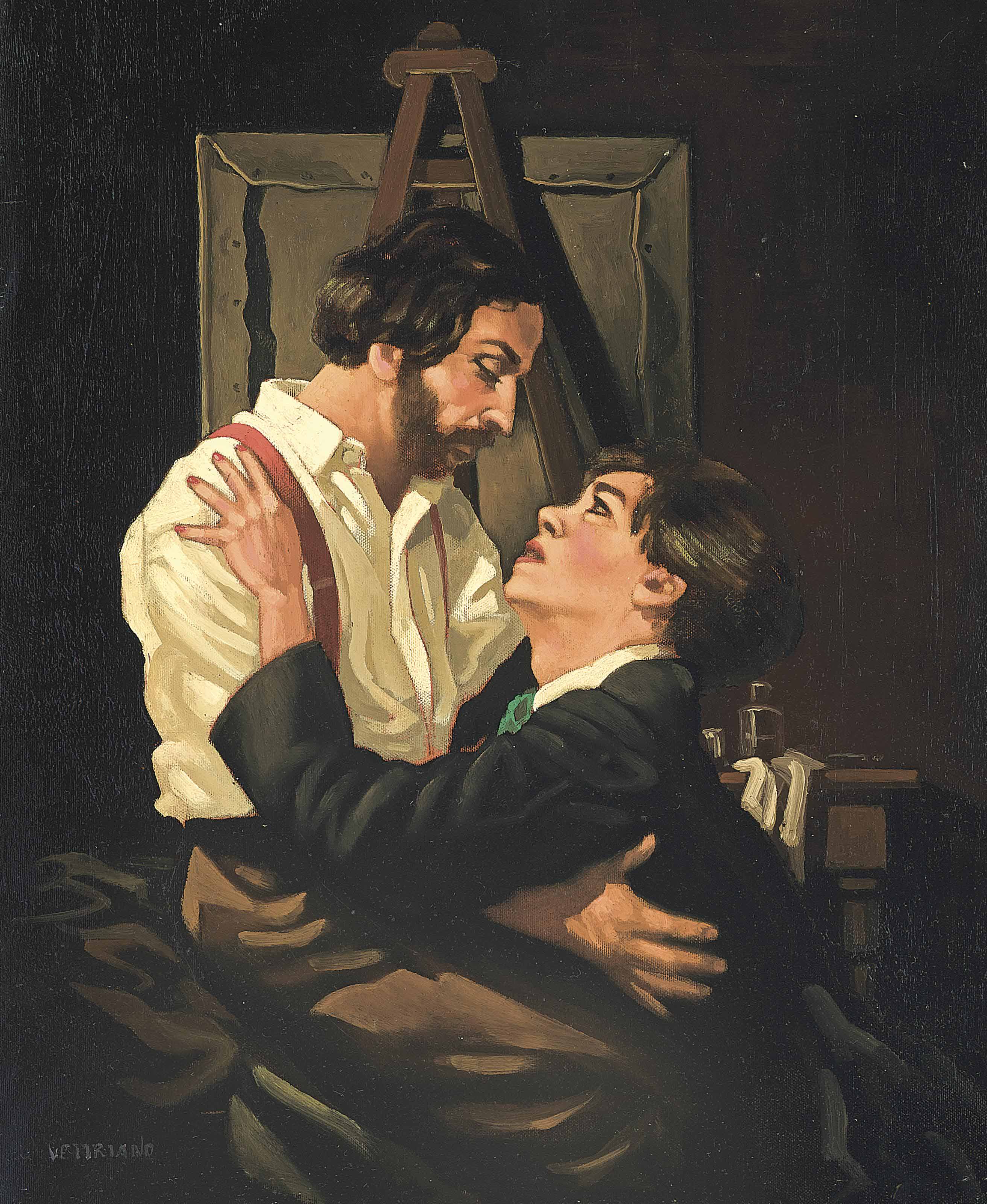 Jack Vettriano — Обманывающие сердца
