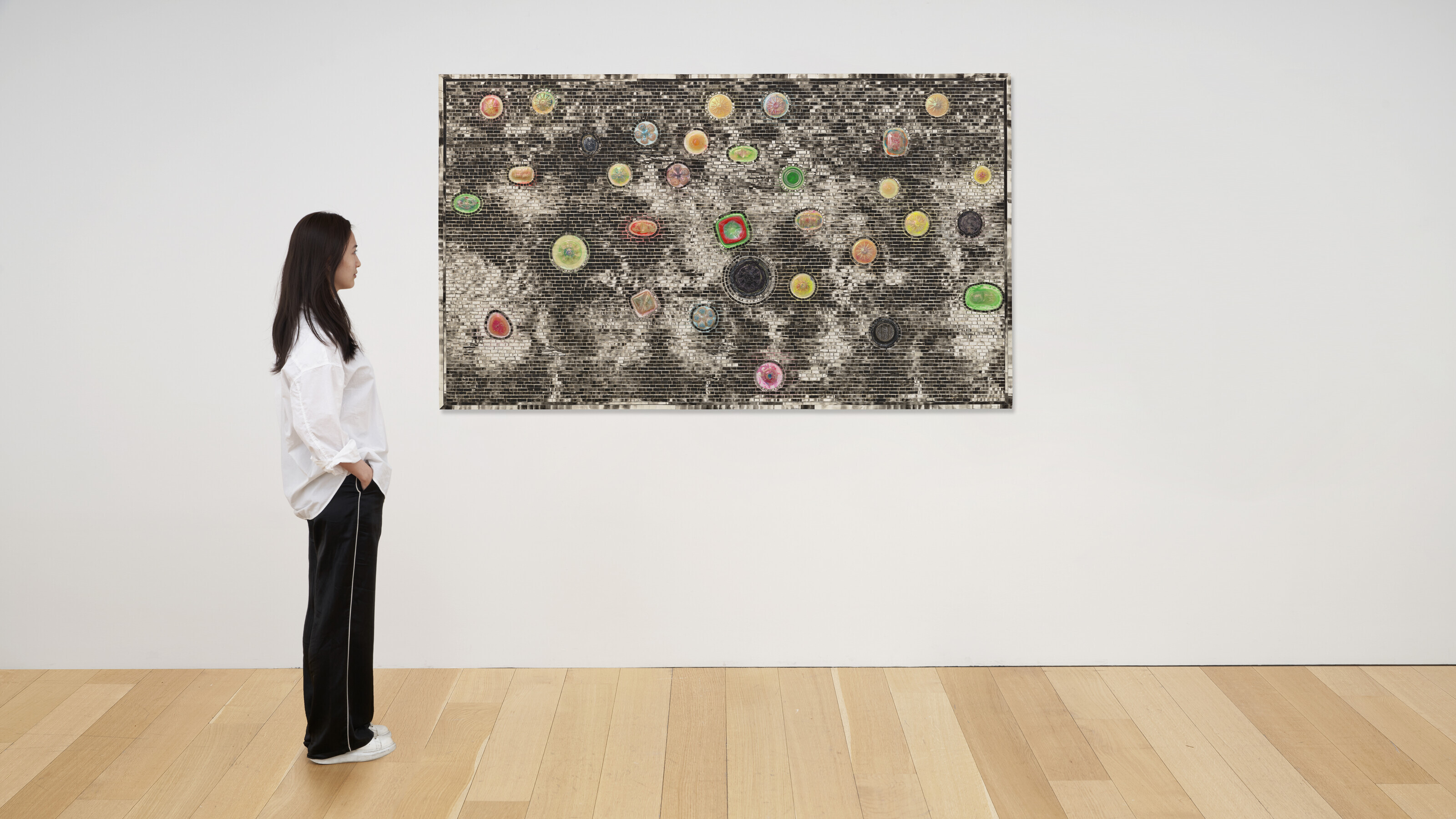 Jack Whitten — Культурный сдвиг (Давайте отпразднуем Лену Хорн), известный как Юбилей Лены Хорн, изображение 2