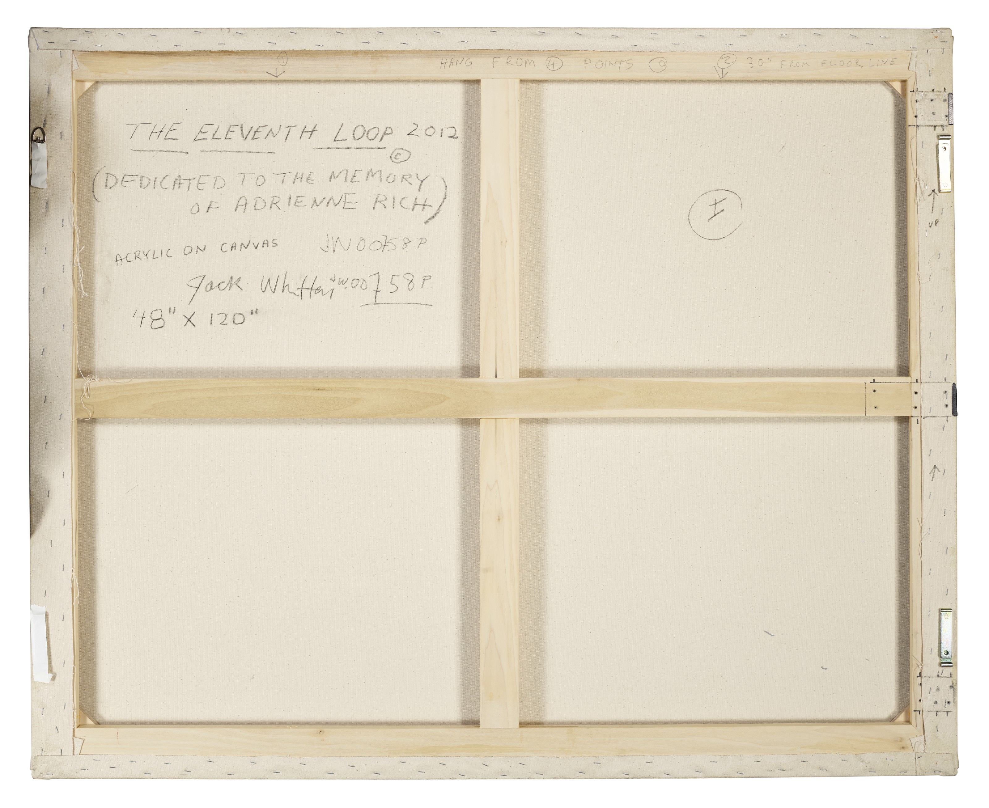 Jack Whitten — Одиннадцатая Петля (Посвящается Памяти Эдриенн Рич), изображение 6