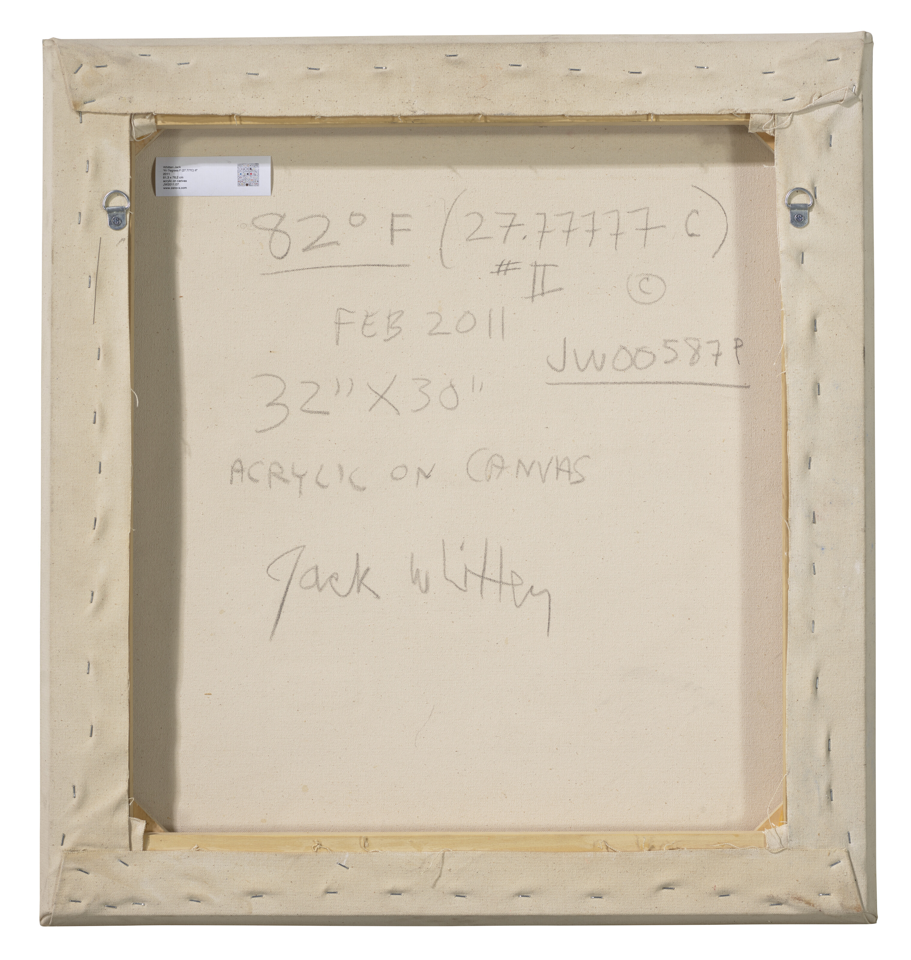 Jack Whitten — 82 ° по Фаренгейту (27,777°C) #II, изображение 2