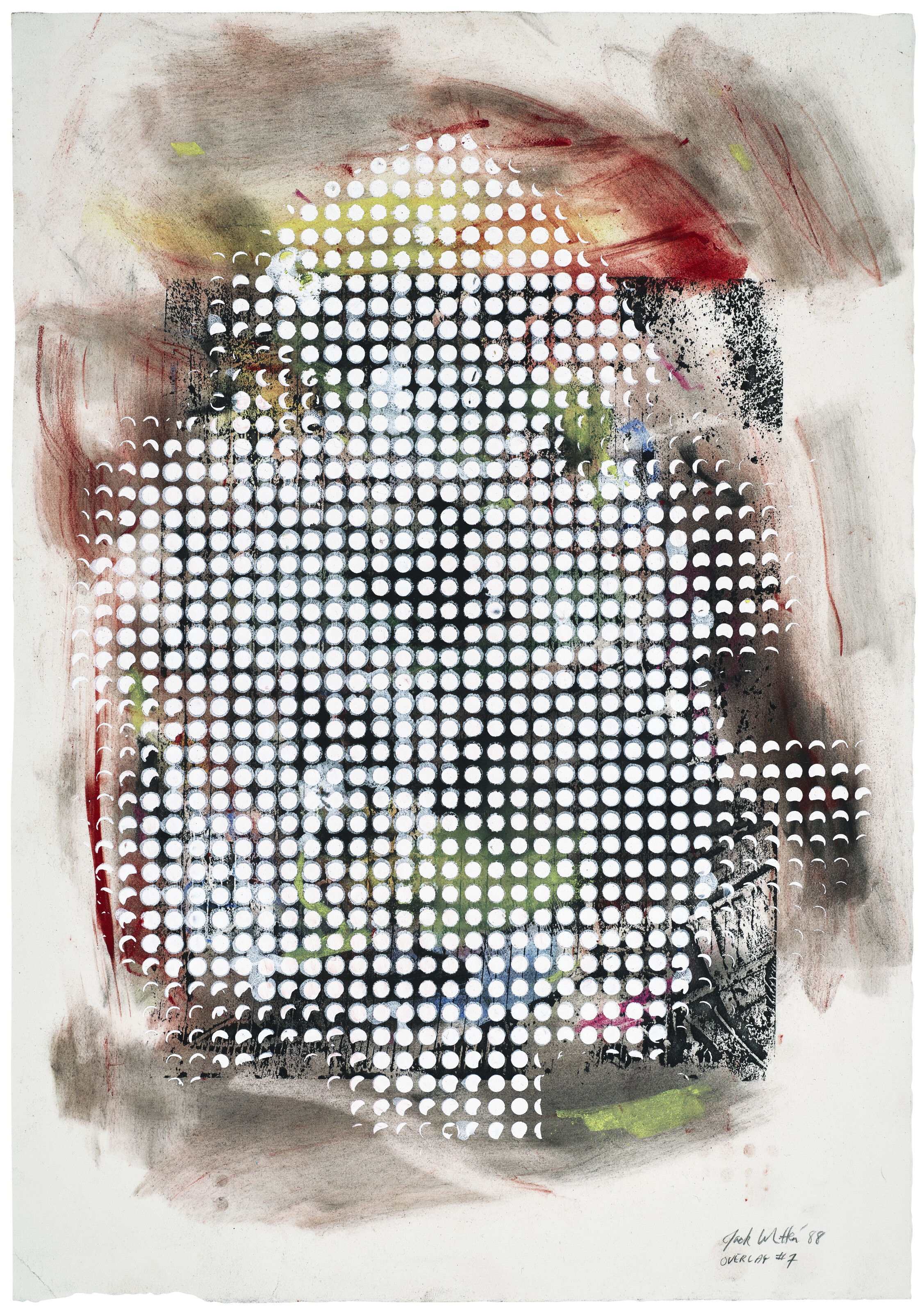 Jack Whitten — Наложение №7