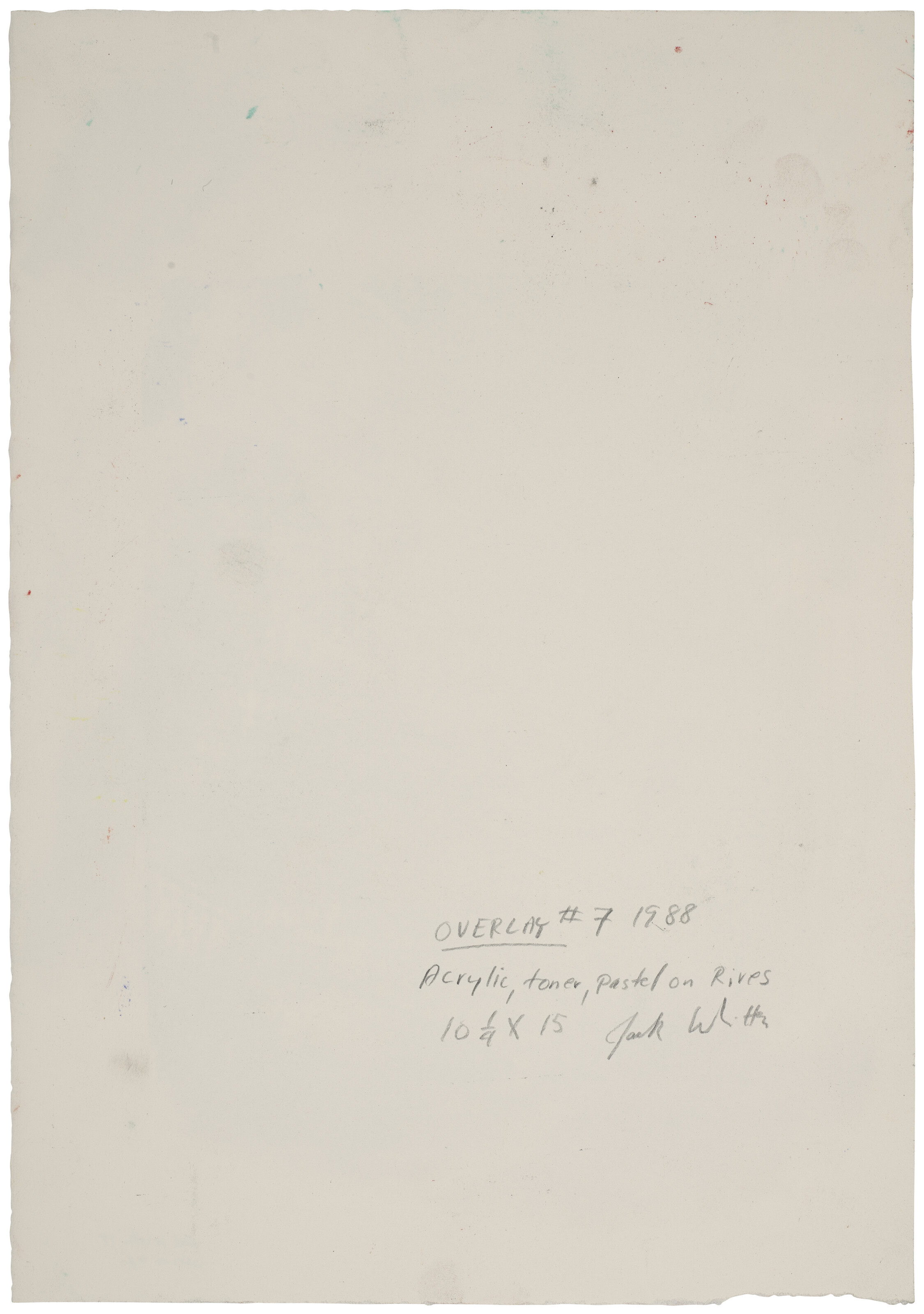 Jack Whitten — Наложение №7, изображение 3