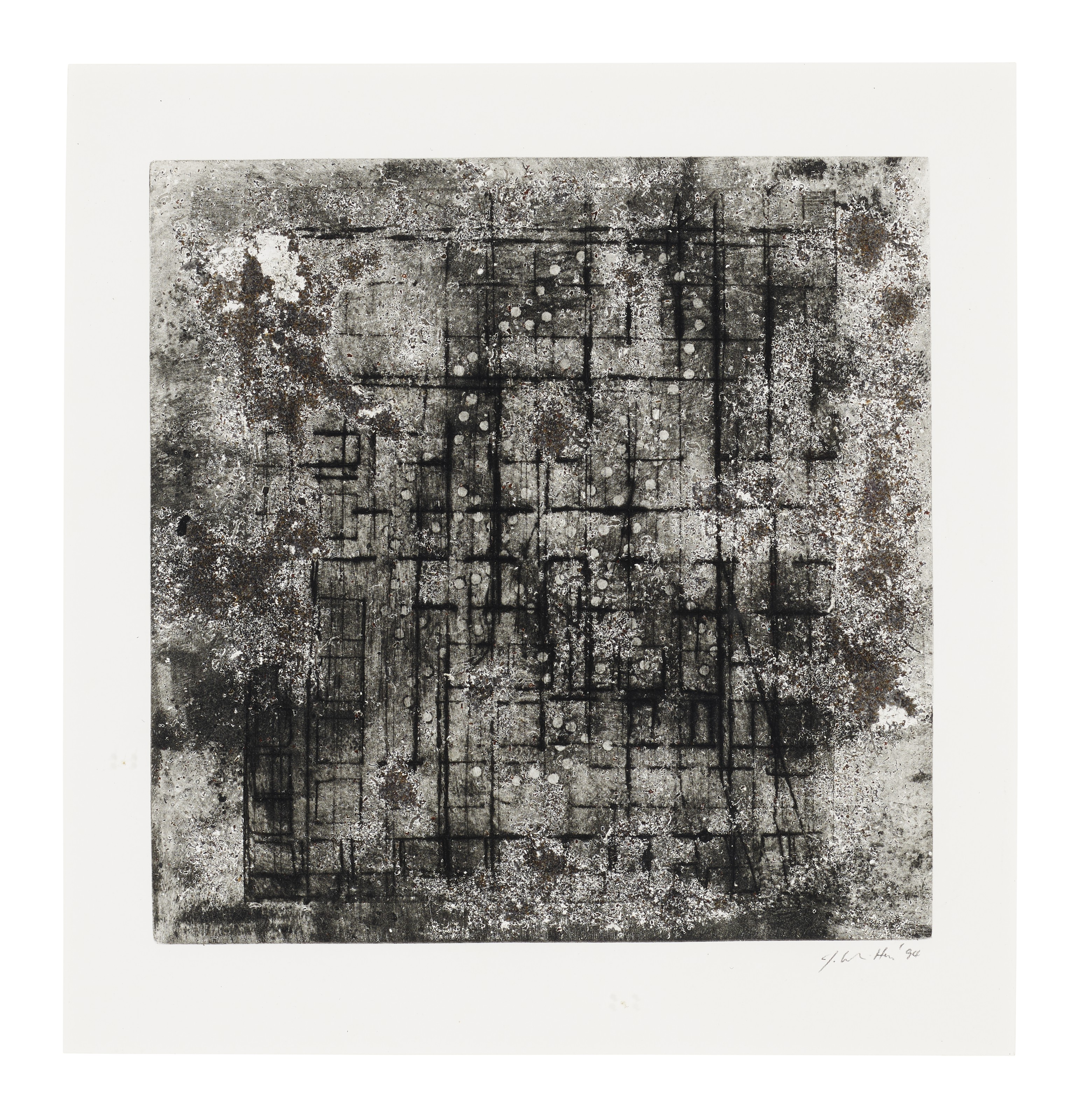 Jack Whitten — Без названия