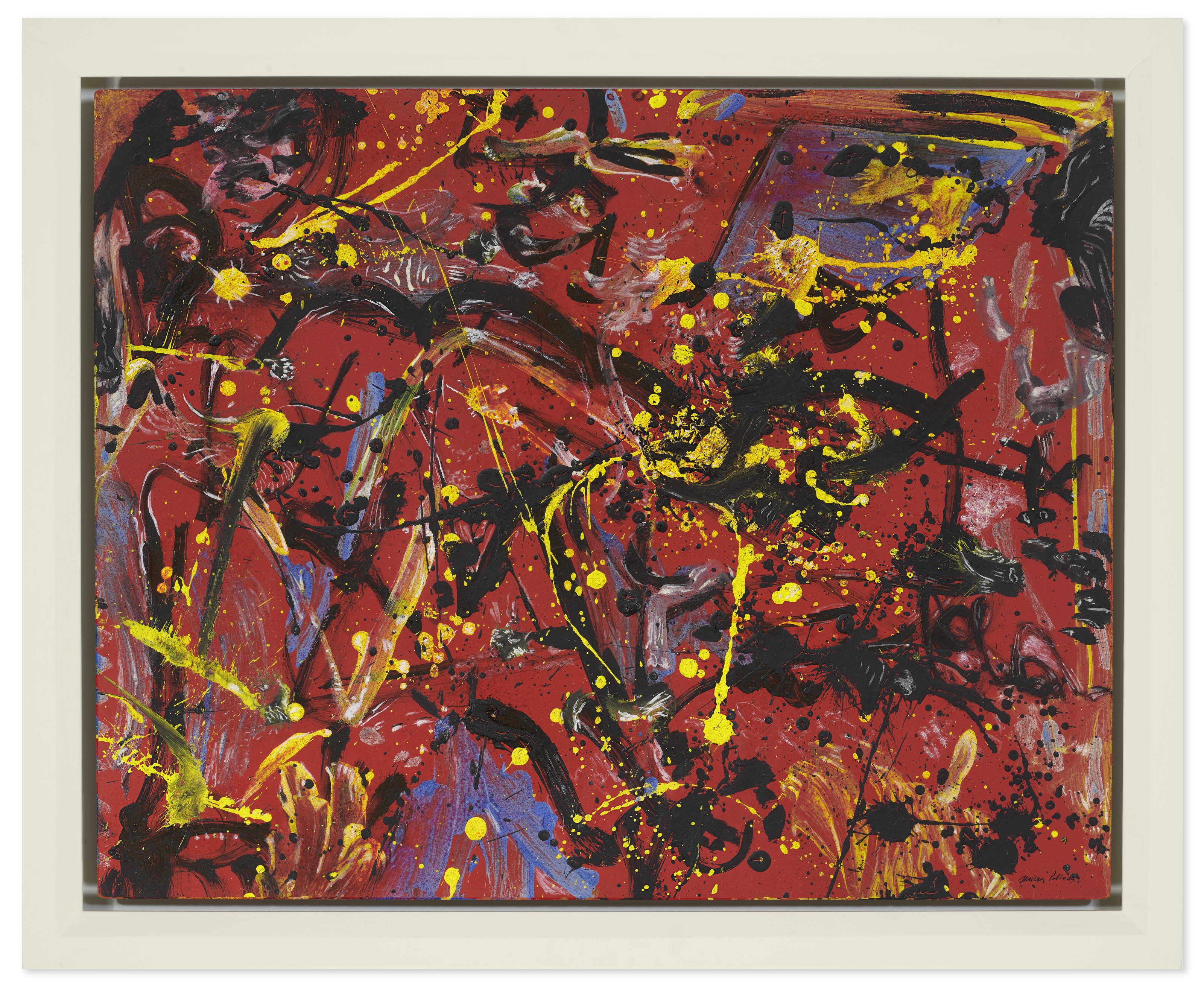 Jackson Pollock — Красная композиция, изображение 2