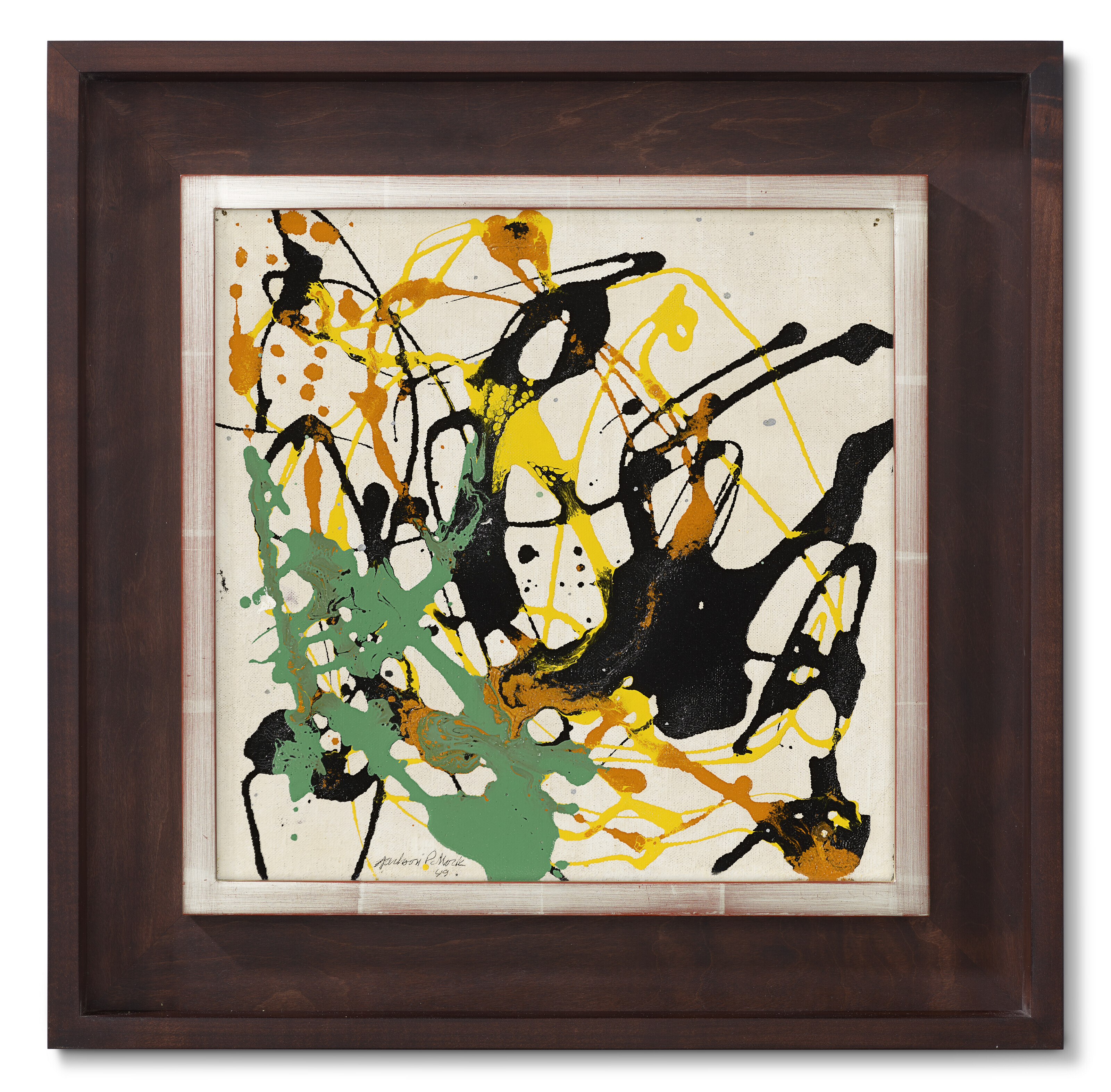 Jackson Pollock — Номер 28, 1949, изображение 3