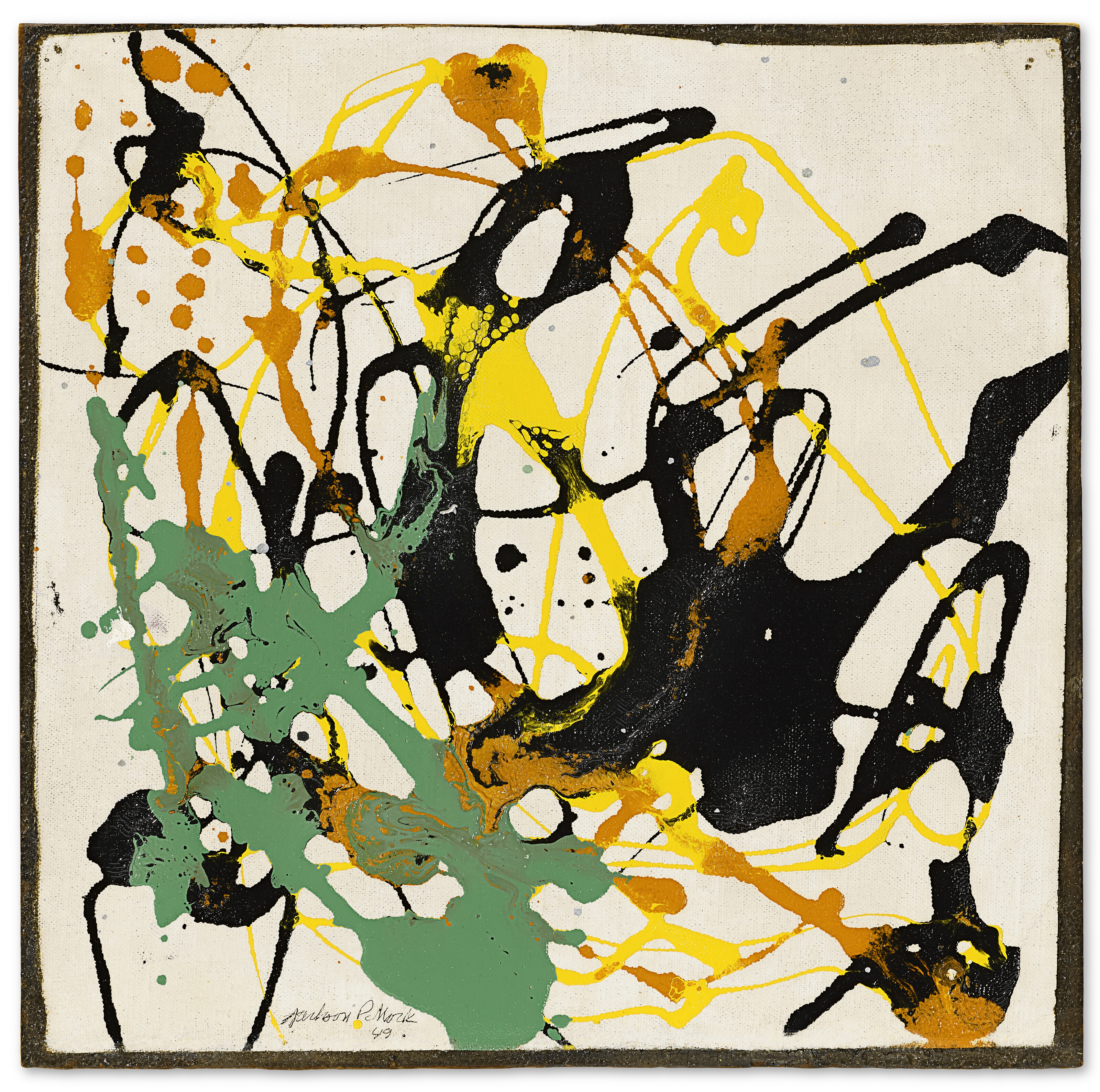 Jackson Pollock — Номер 28, 1949, изображение 4