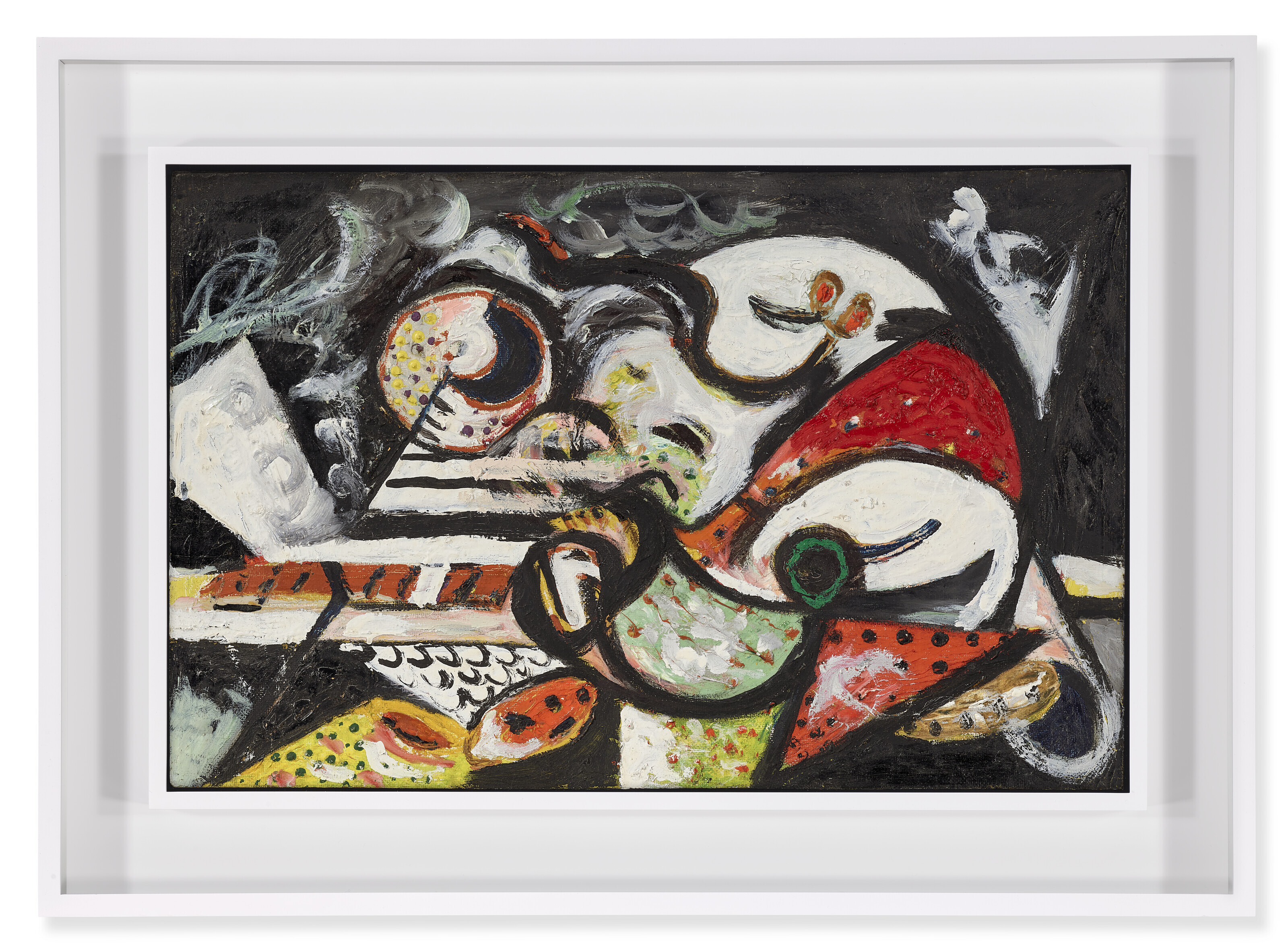 Jackson Pollock — Композиция с разнообразными формами, изображение 2