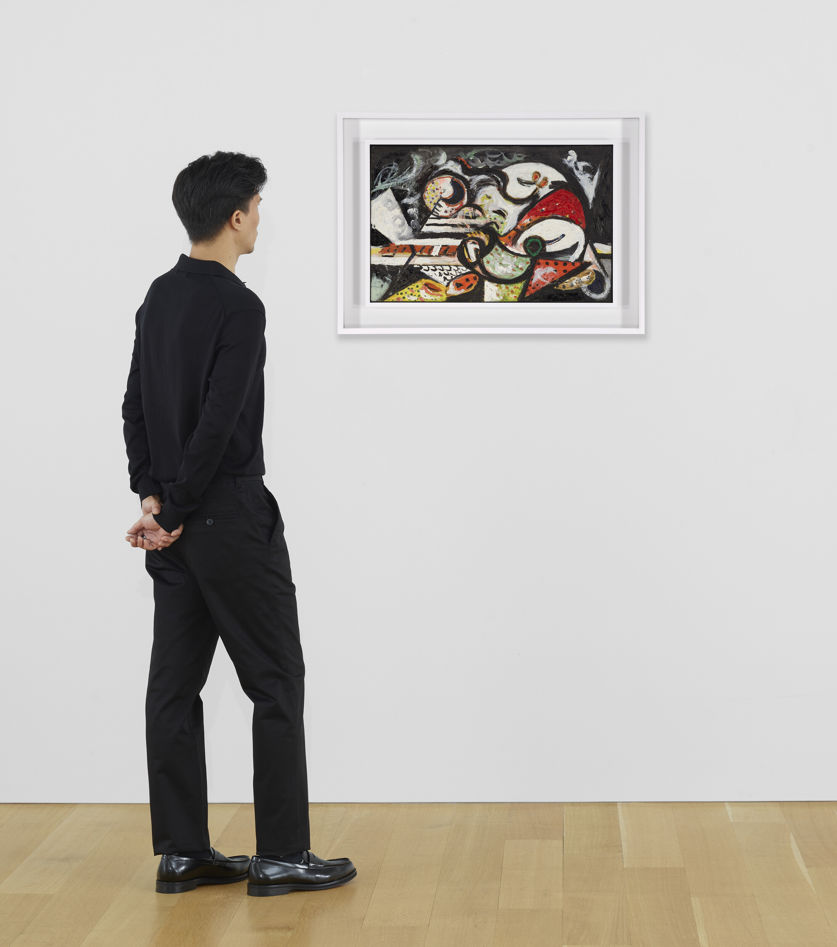 Jackson Pollock — Композиция с разнообразными формами, изображение 4