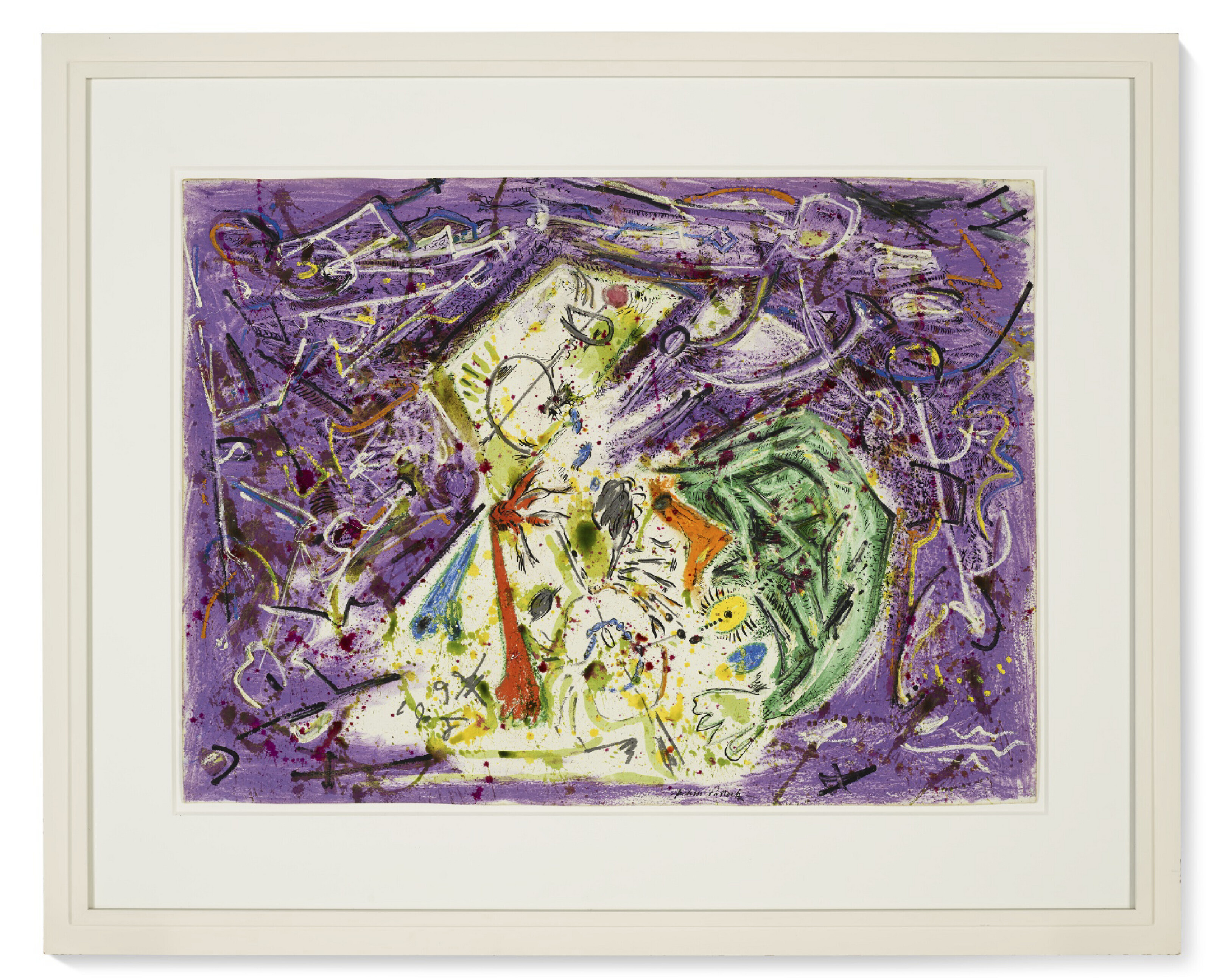 Jackson Pollock — Без названия, изображение 2
