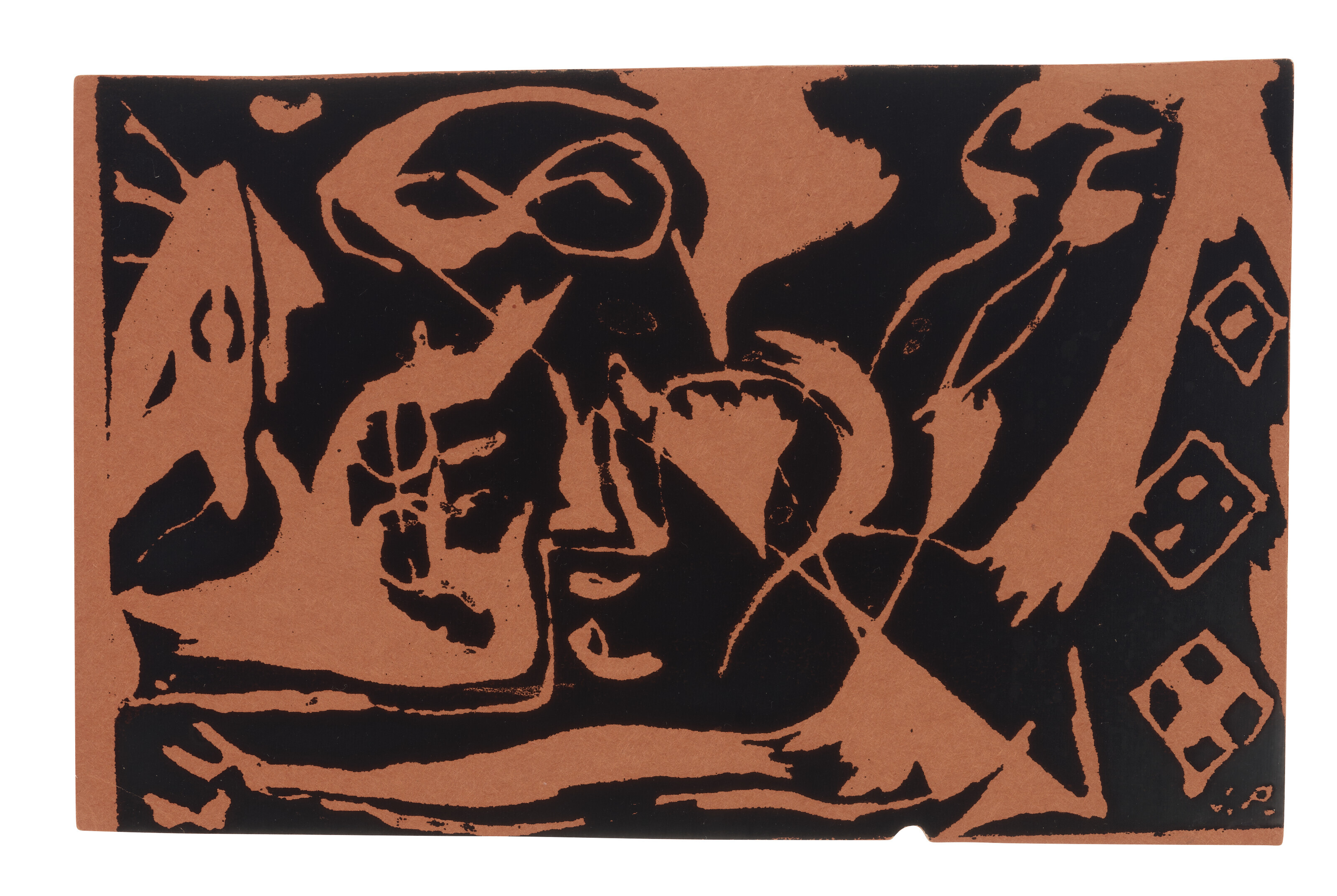 Jackson Pollock — Без названия [Поздравительная открытка]