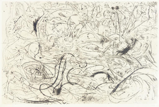 Jackson Pollock — Без названия: P19 (О'Коннор и Тоу 1082)