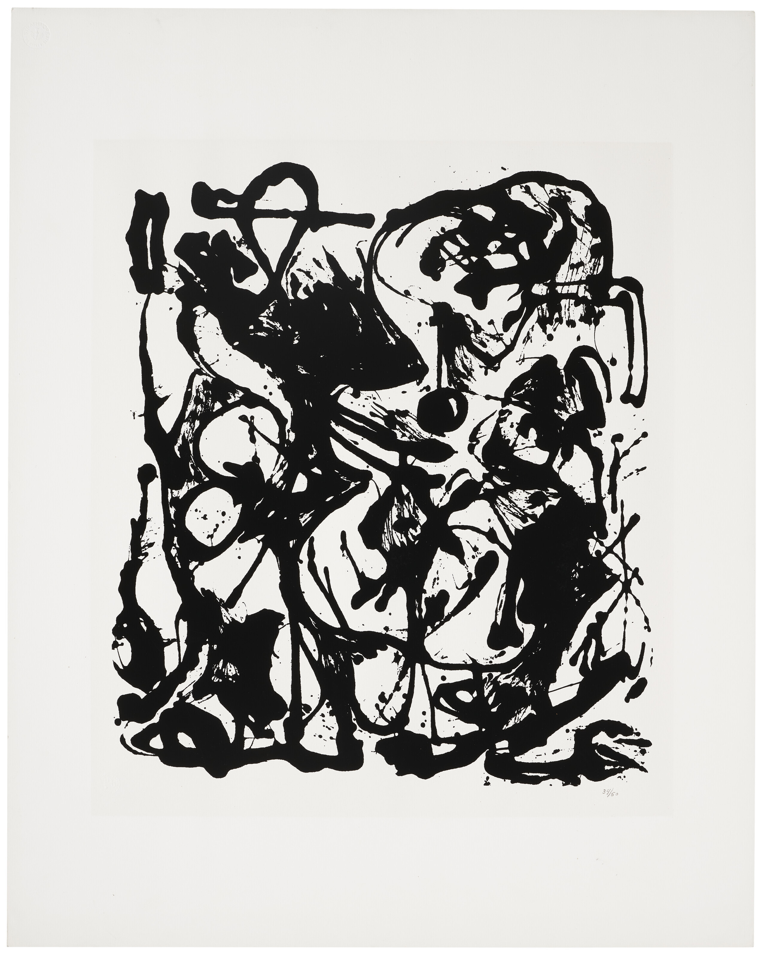 Jackson Pollock — Без названия, изображение 5