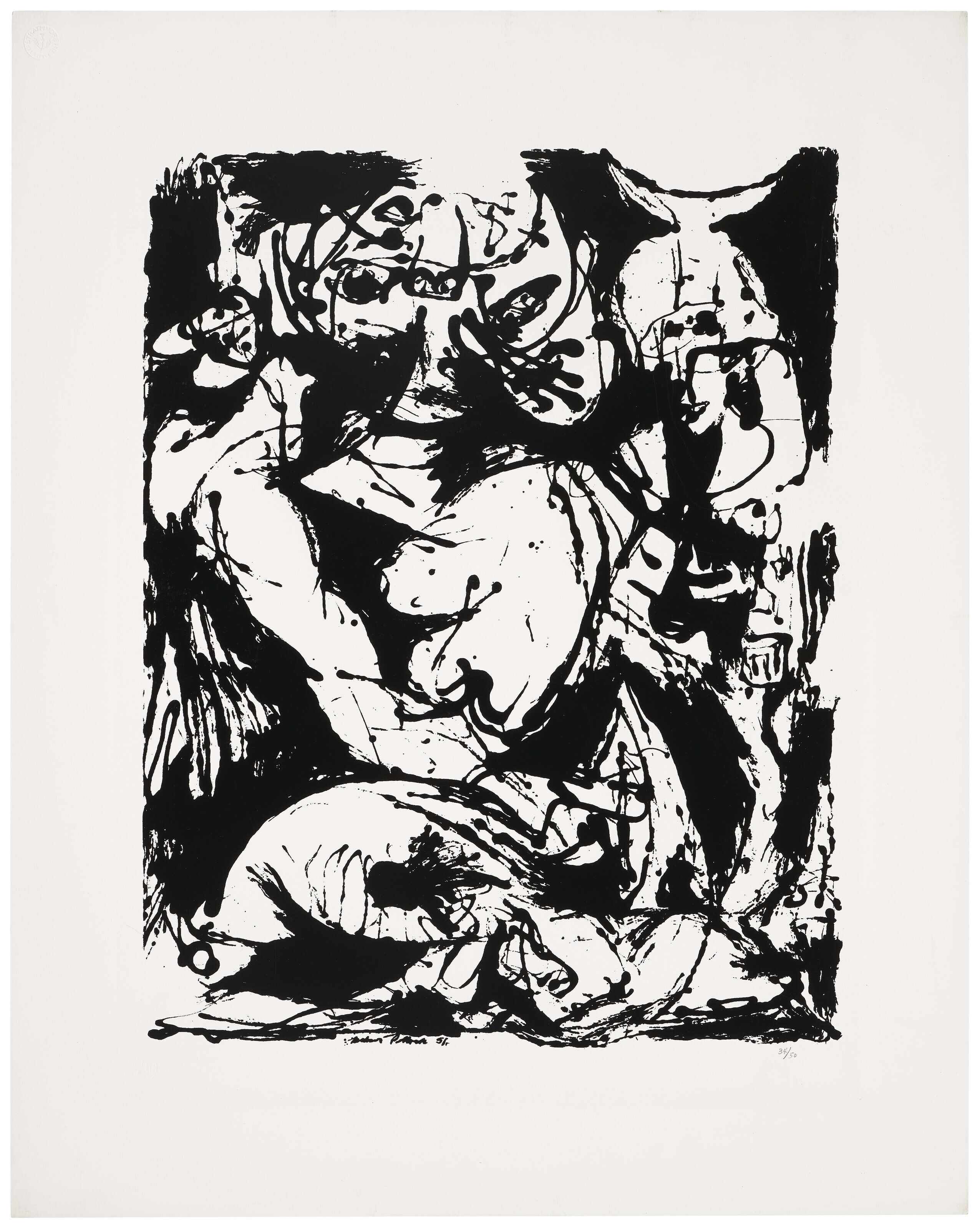 Jackson Pollock — Без названия, изображение 6
