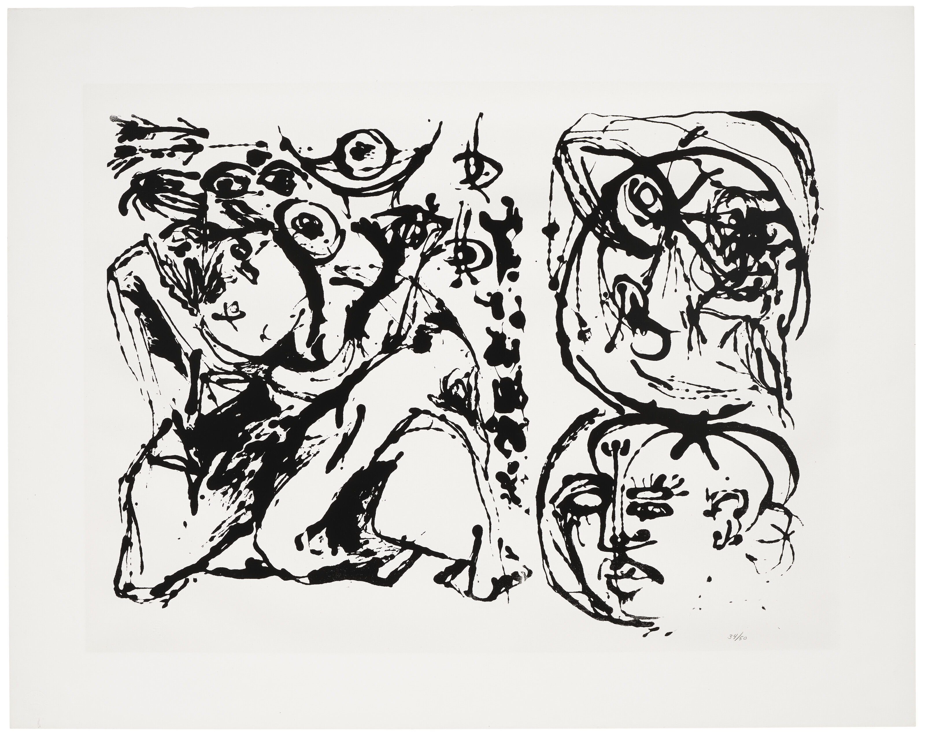 Jackson Pollock — Без названия, изображение 7
