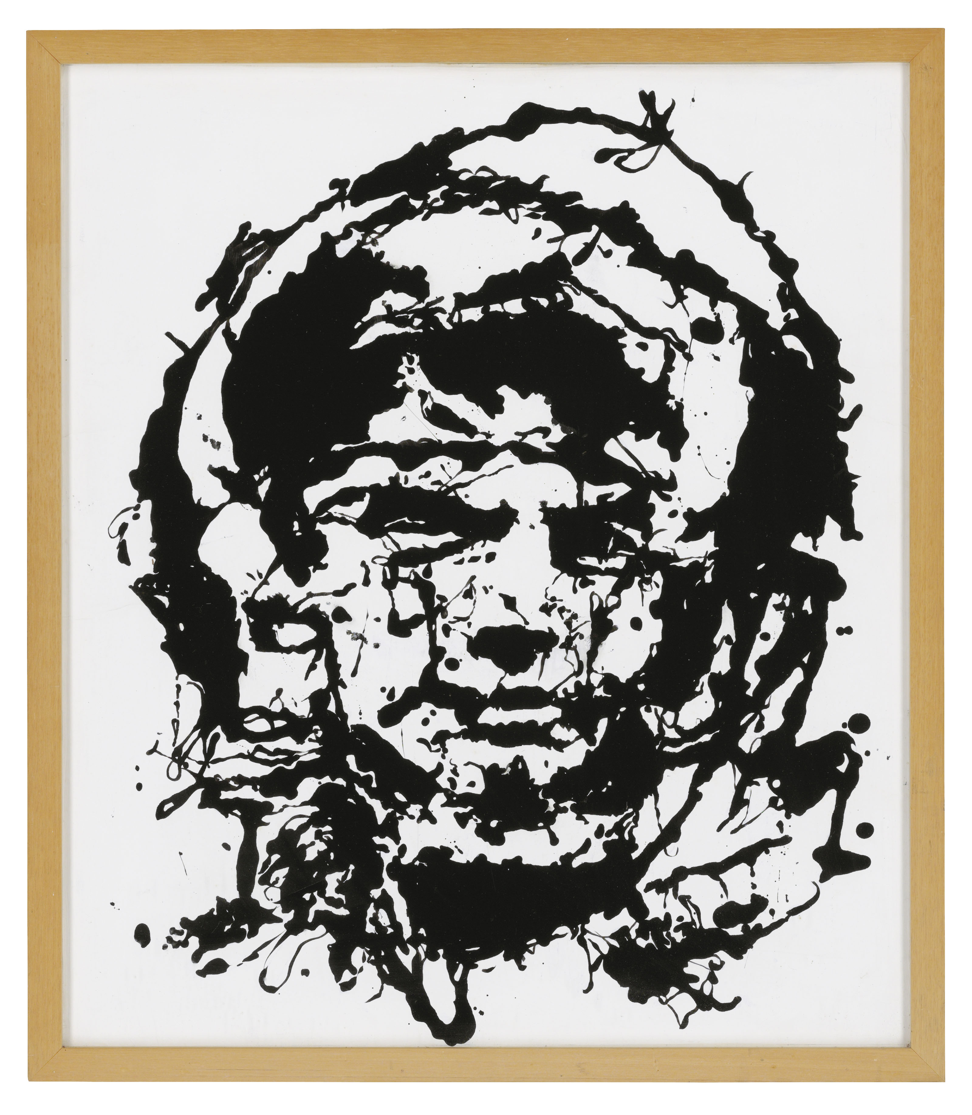 Jackson Pollock — (i) после "Искусство и язык" (Чарльз Харрисон), "Этюд для рисования" (i), для "Указателя": Студия на Уэсли Плейс, 3, 1981-2 ("Искусство и язык", "Портрет В.И. Ленина в июле 1917 года, замаскированный париком и одеждой рабочего в стиле Джексона Поллока II"). (1980)) (ii) после книги "Искусство и язык", "Импрессионизм вернется когда-нибудь в будущем"., изображение 2