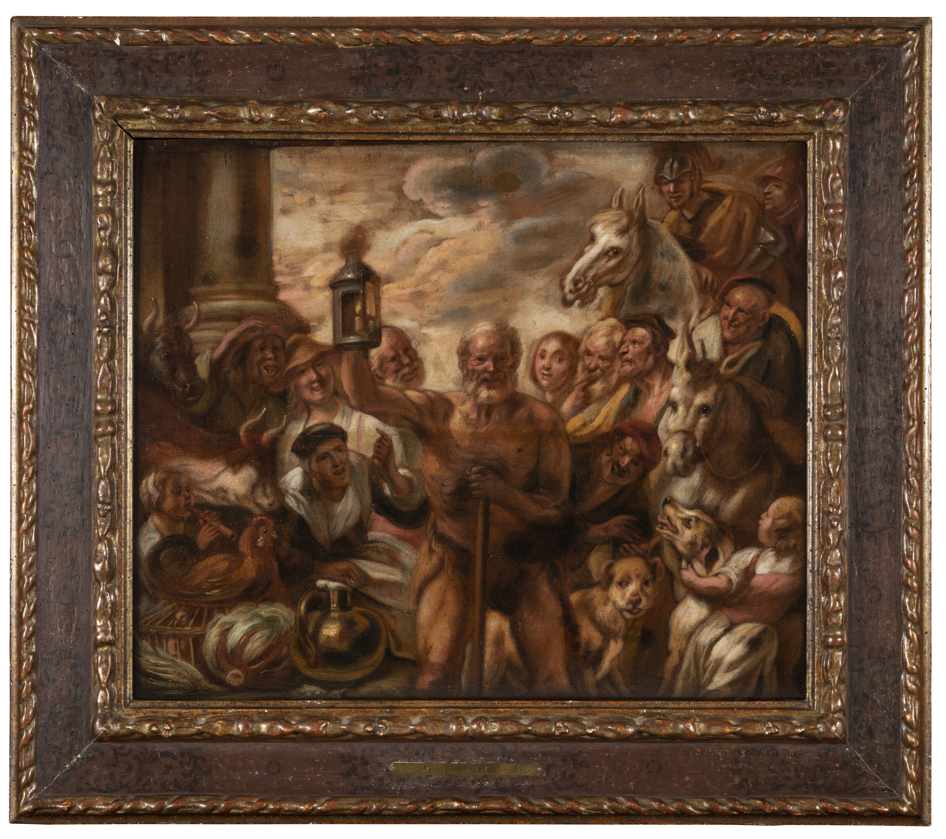Jacob Jordaens — Диоген Ищет честного человека, изображение 2