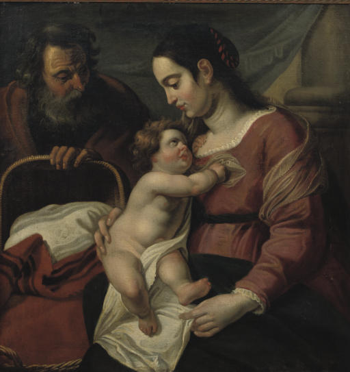 Jacob Jordaens — Святое семейство