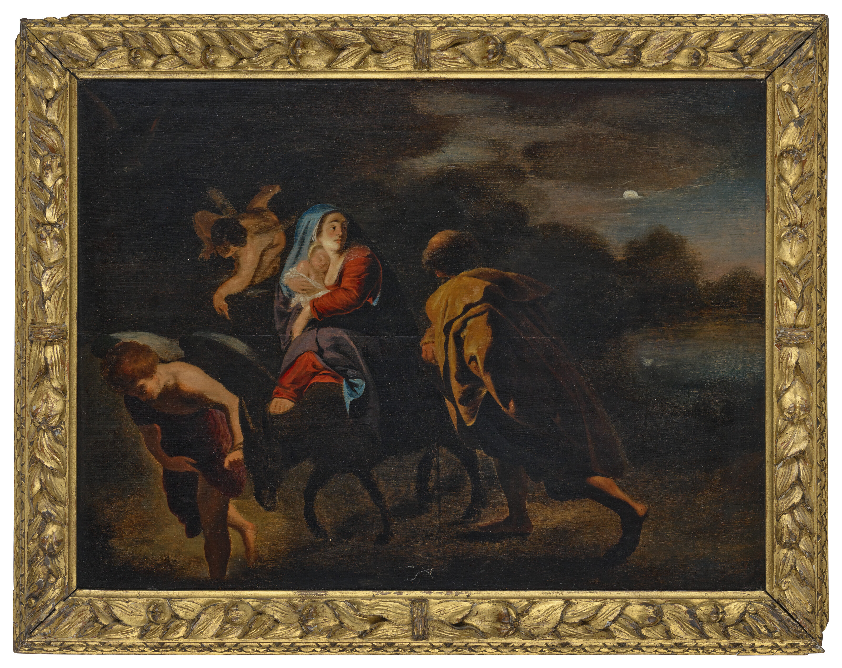 Jacob Jordaens — Бегство в Египет