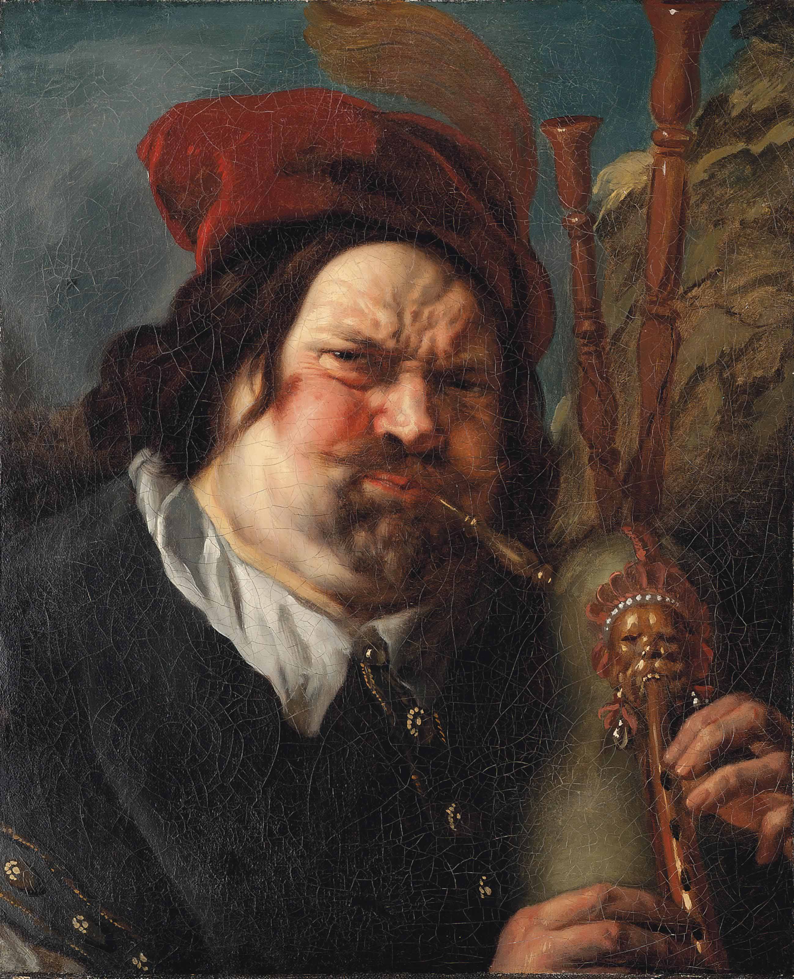 Jacob Jordaens — Игрок из Корнамузы