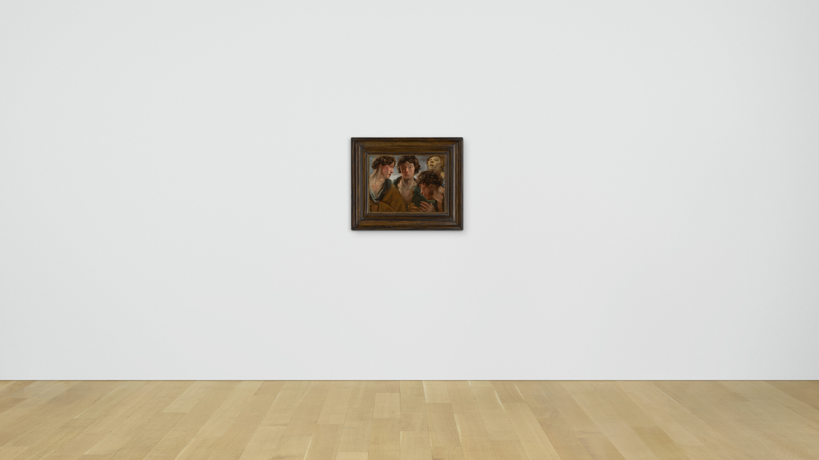Jacob Jordaens — Четыре наброска мужской головы, изображение 6