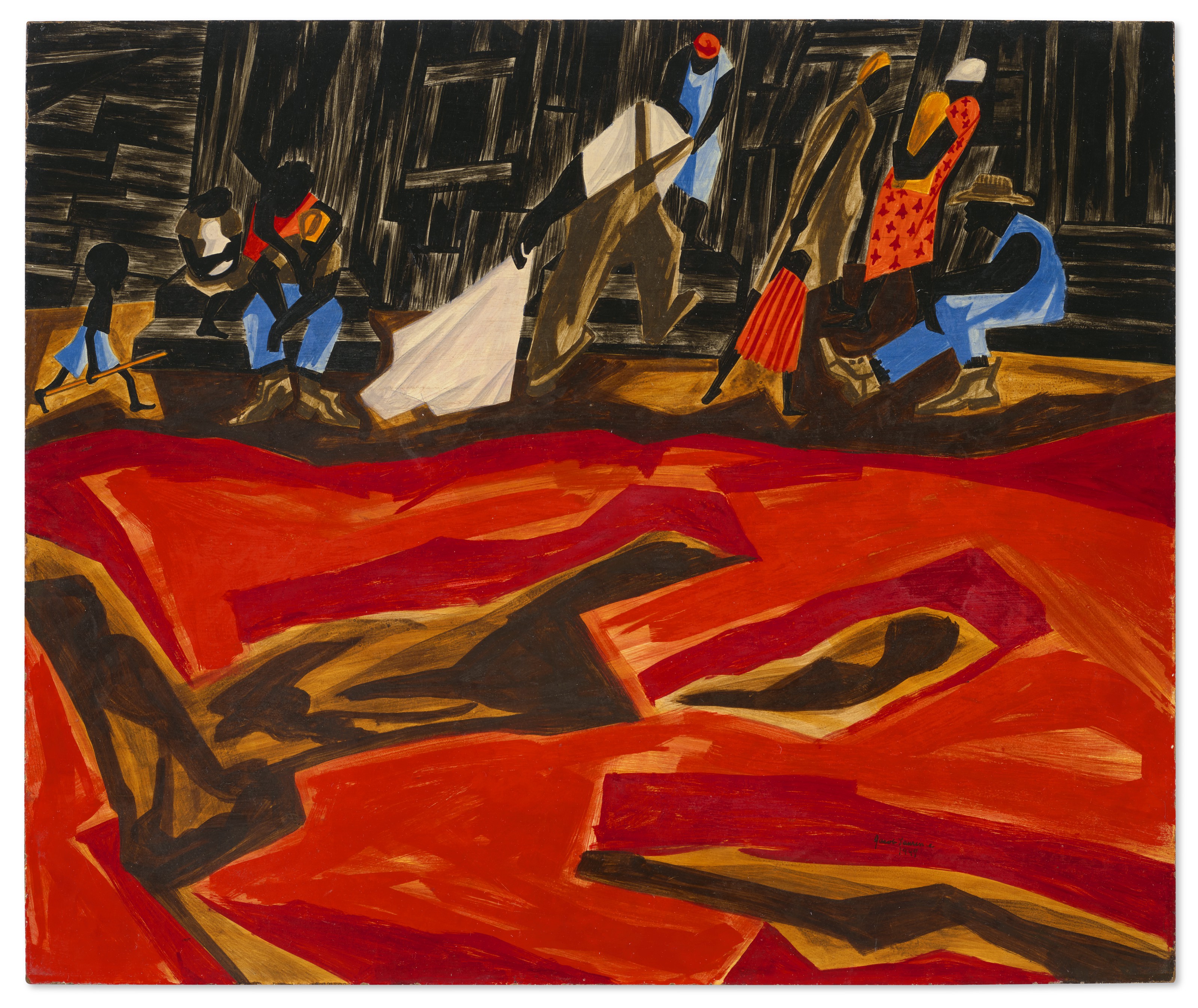Jacob Lawrence — Красная Земля – Грузия, изображение 1