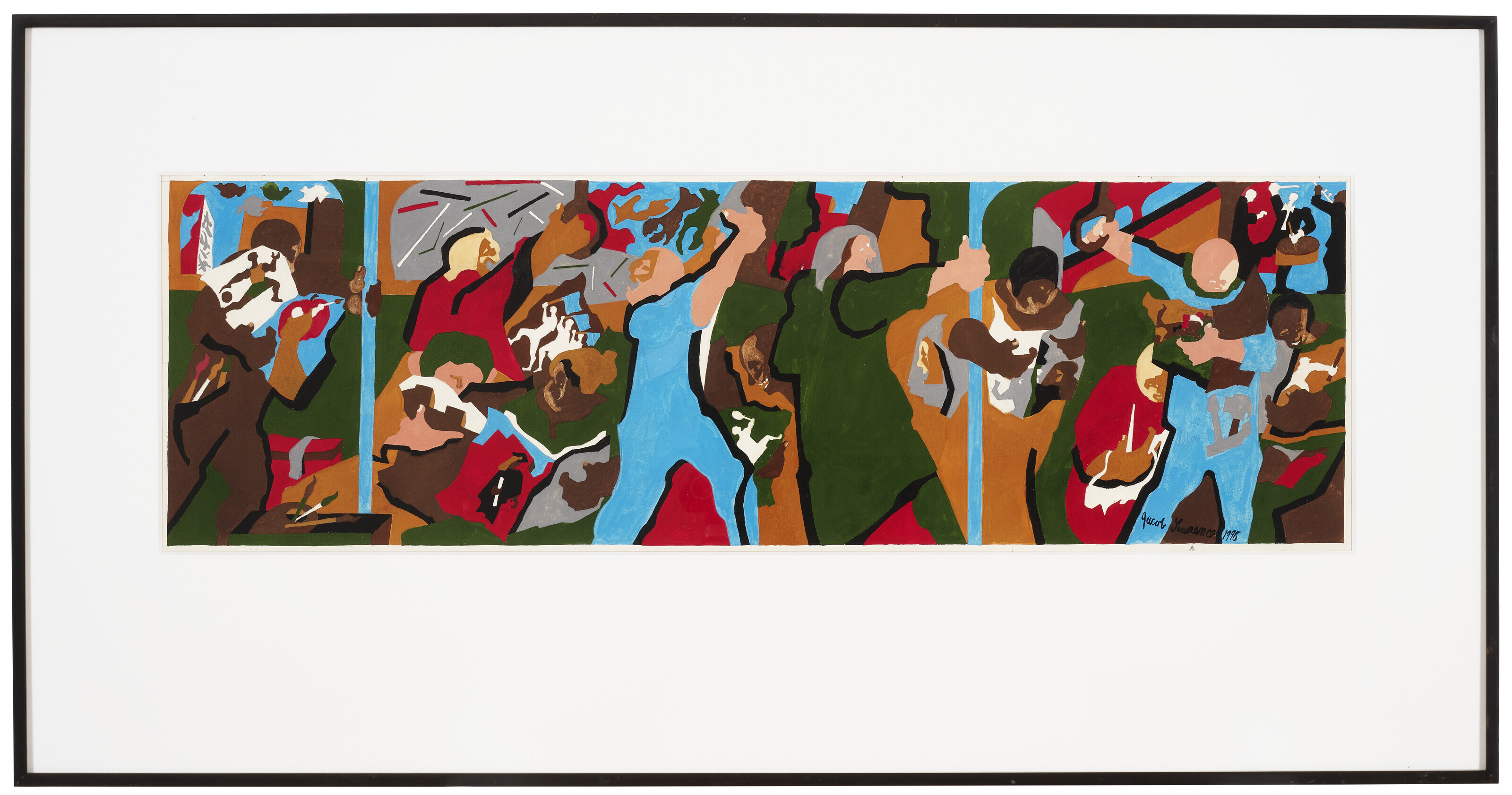 Jacob Lawrence — Нью-Йорк в пути Я, изображение 2