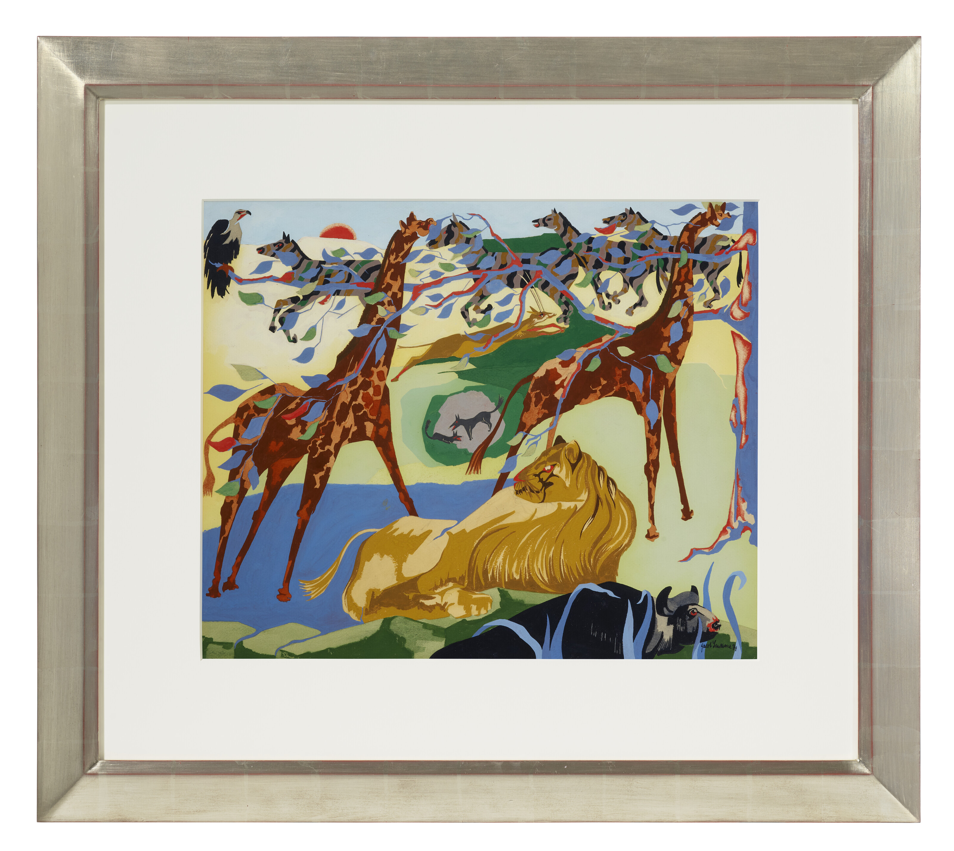 Jacob Lawrence — Серенгети, изображение 2