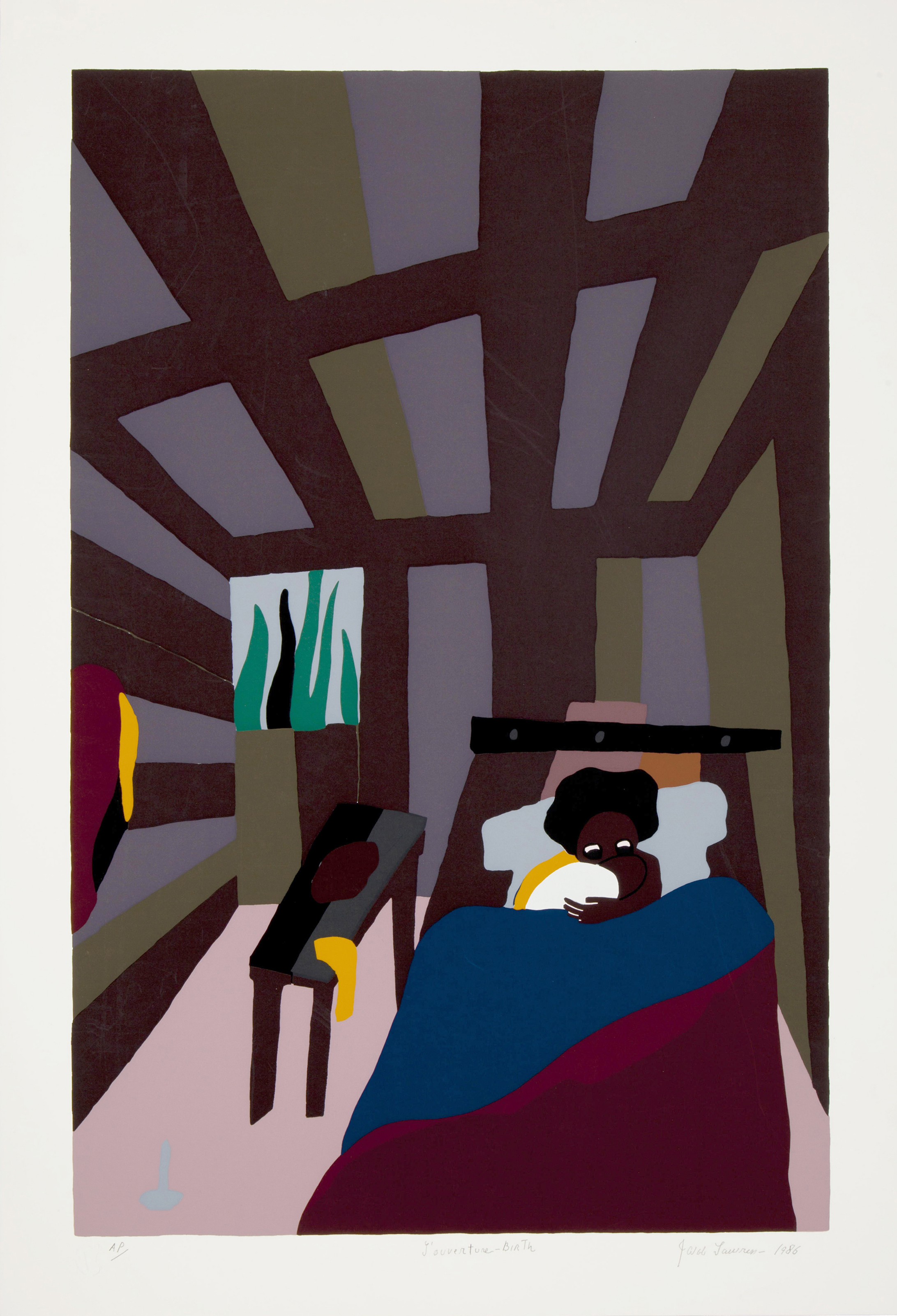 Jacob Lawrence — Рождение Туссена Лувертюра
