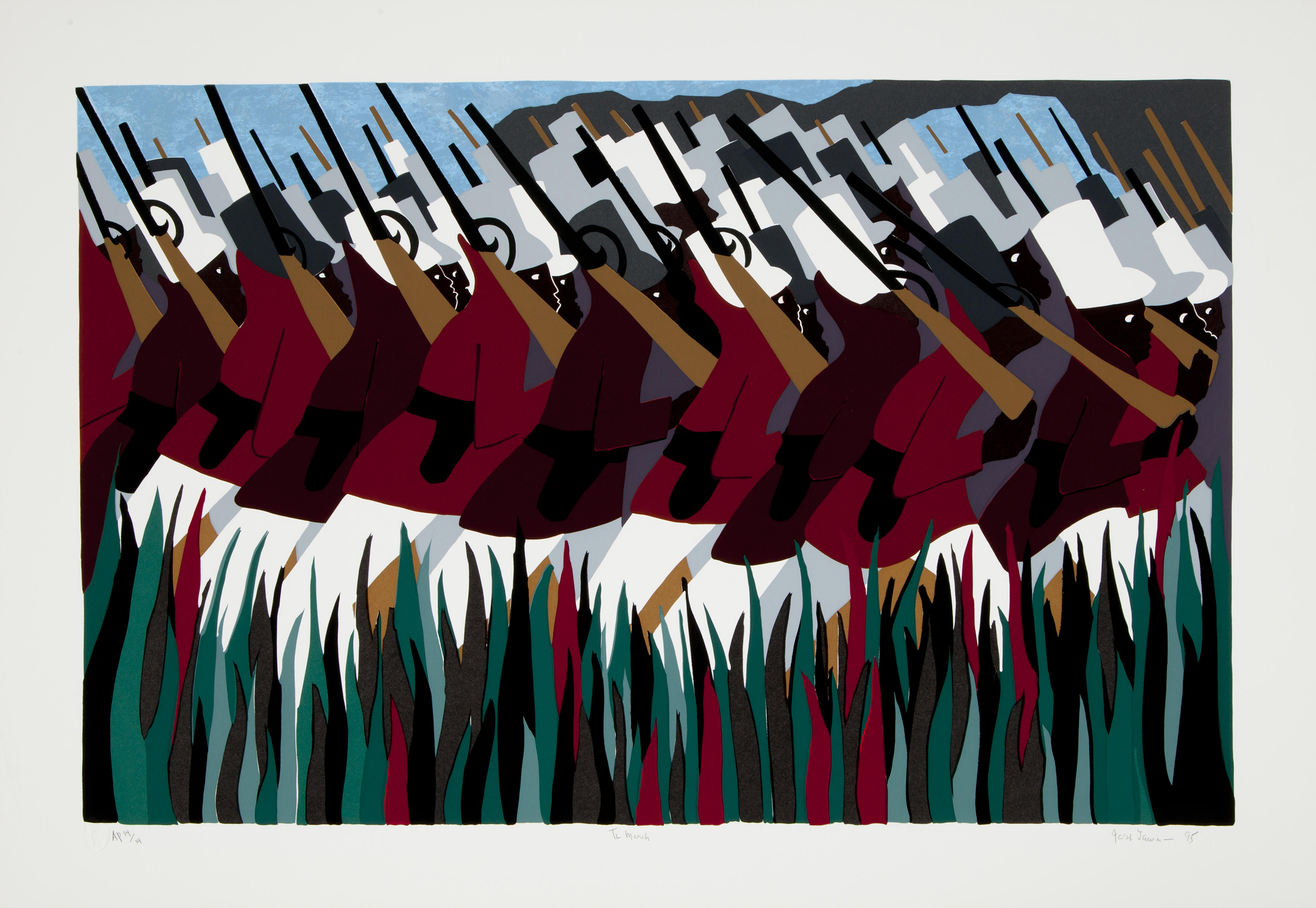 Jacob Lawrence — Марш