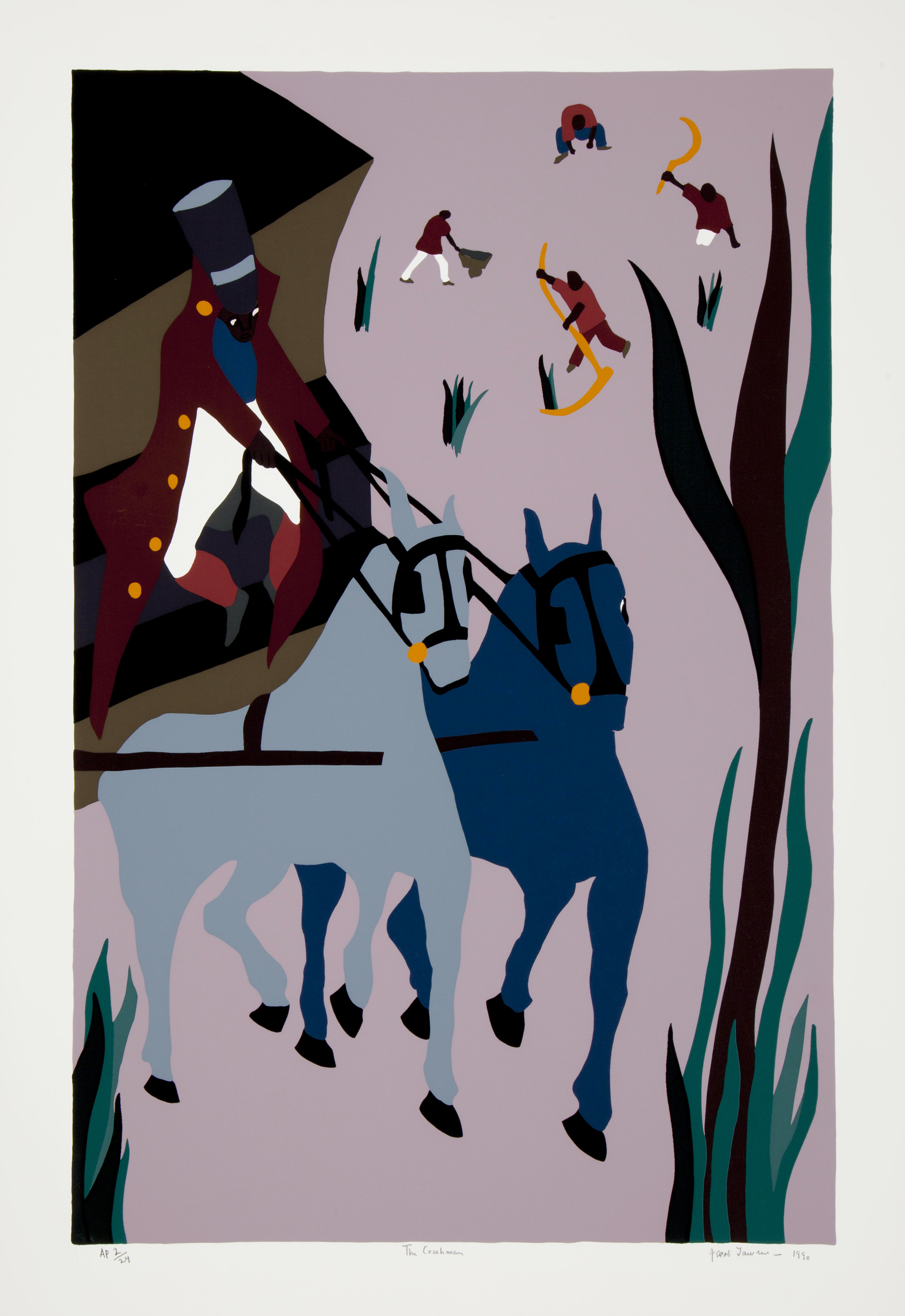 Jacob Lawrence — Кучер