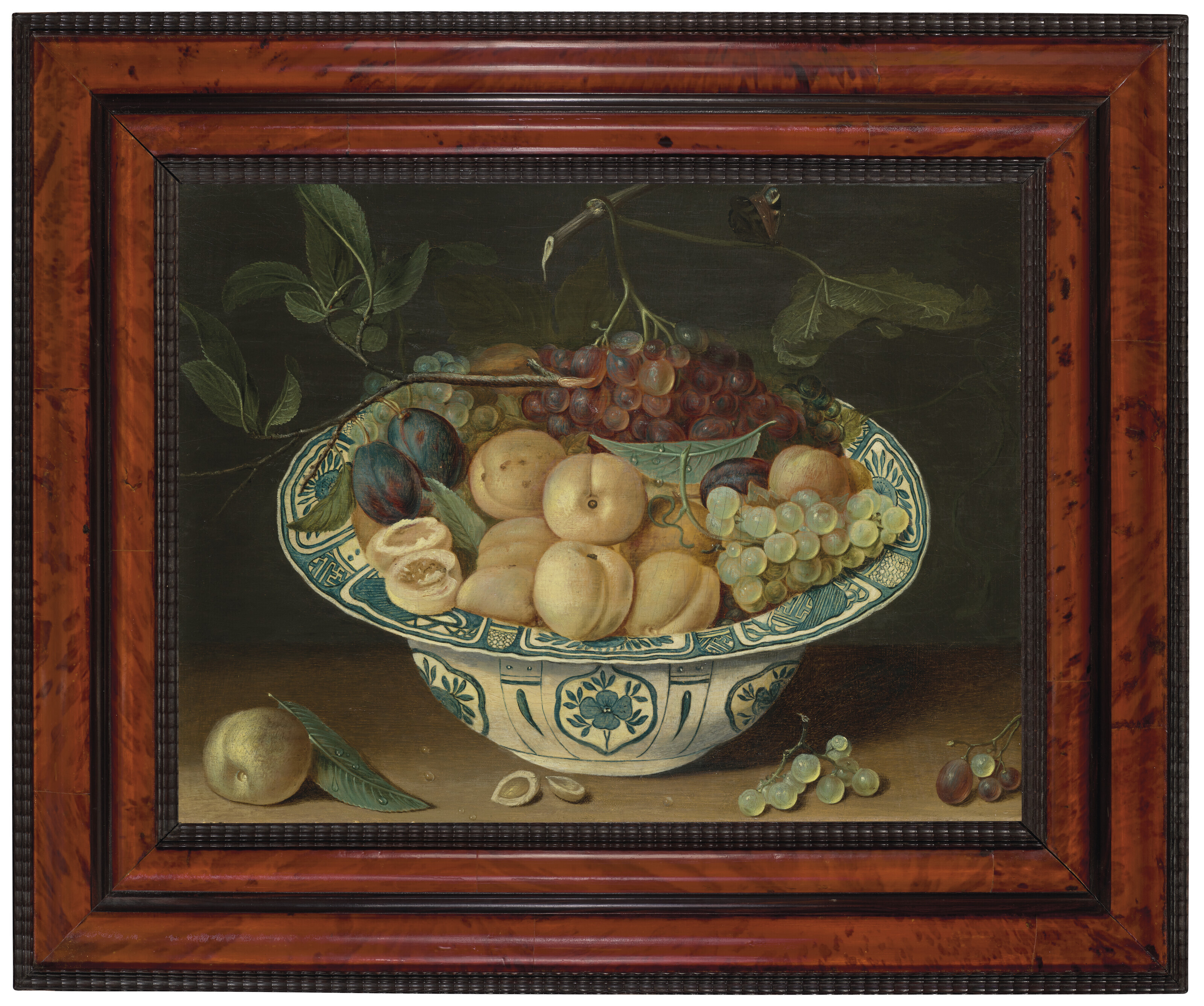 Jacob Van Hulsdonck — Морт природы с абрикосами, кетчупами и изюмом в купе с фарфоровым блинчиком в эпическом стиле., изображение 2