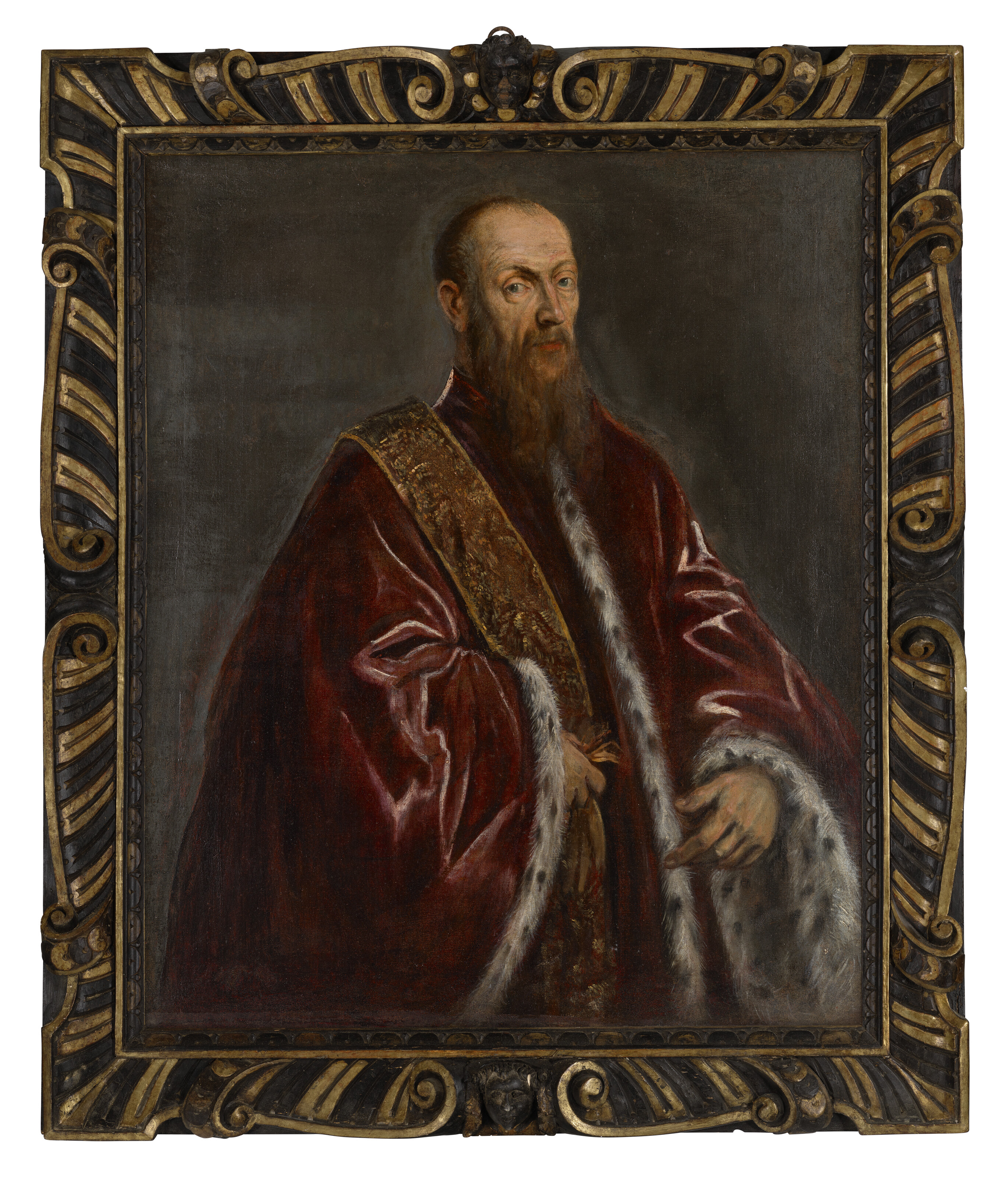 Jacopo Tintoretto — Портрет Винченцо Морозини (1511-1588), в три четверти роста, изображение 2