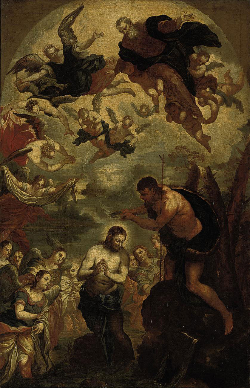Jacopo Tintoretto — Крещение Христа