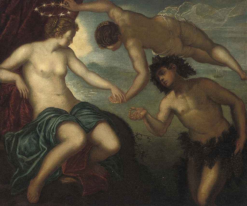 Jacopo Tintoretto — Вакх и Ариадна
