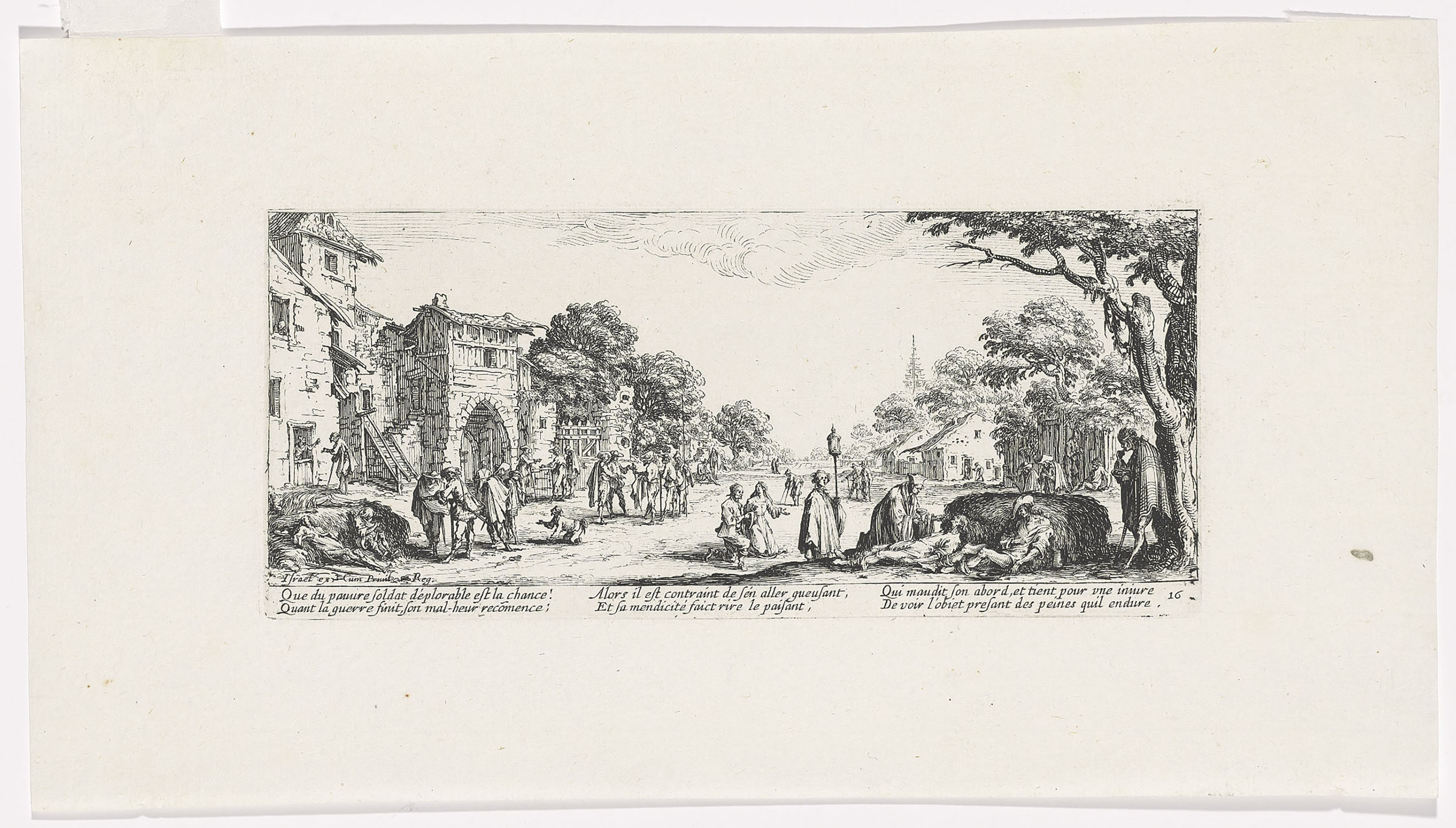Jacques Callot — Великие отверженные в войне, изображение 16