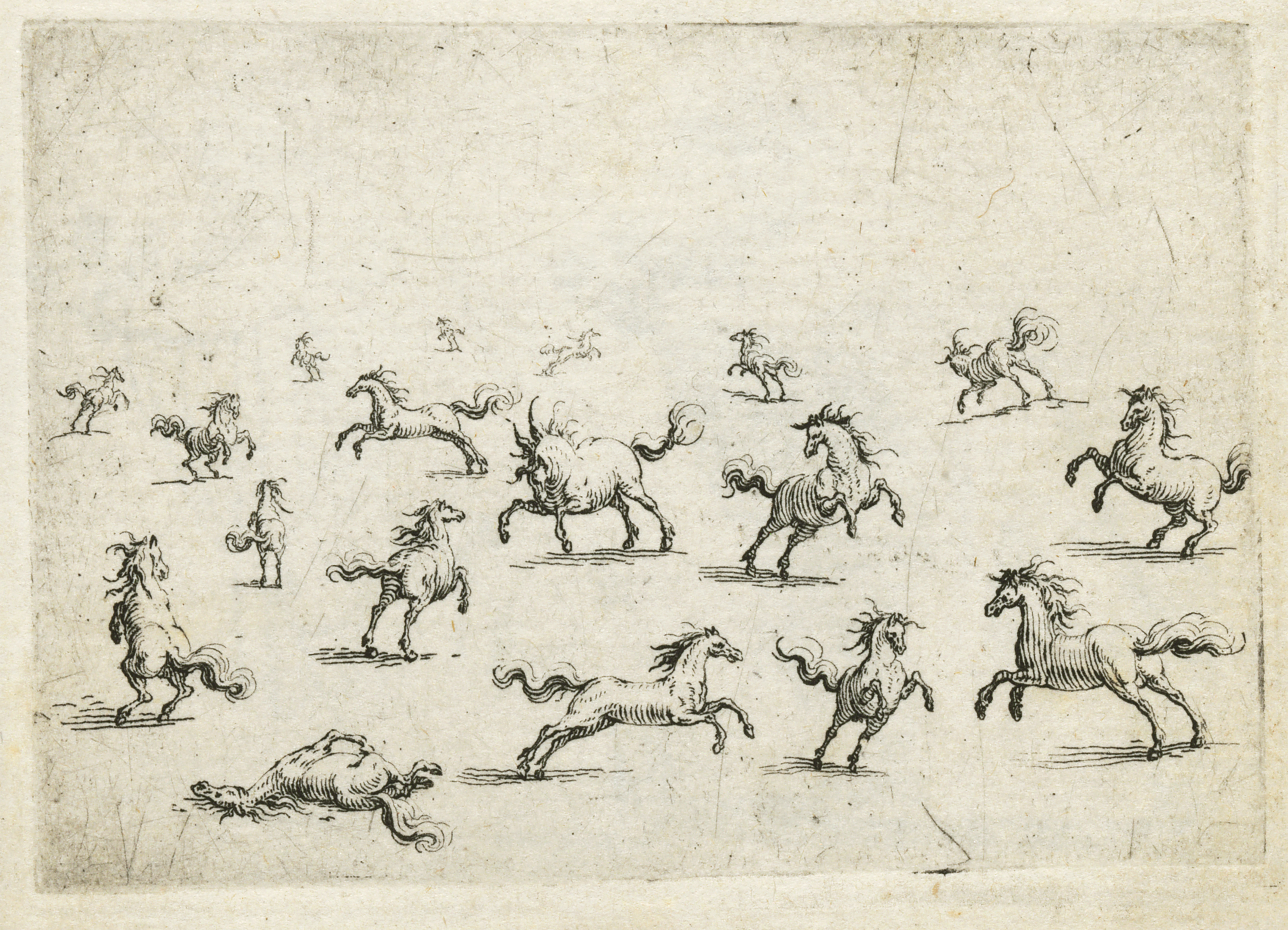 Jacques Callot — Фигура в стиле каприччи ди варие, изображение 3
