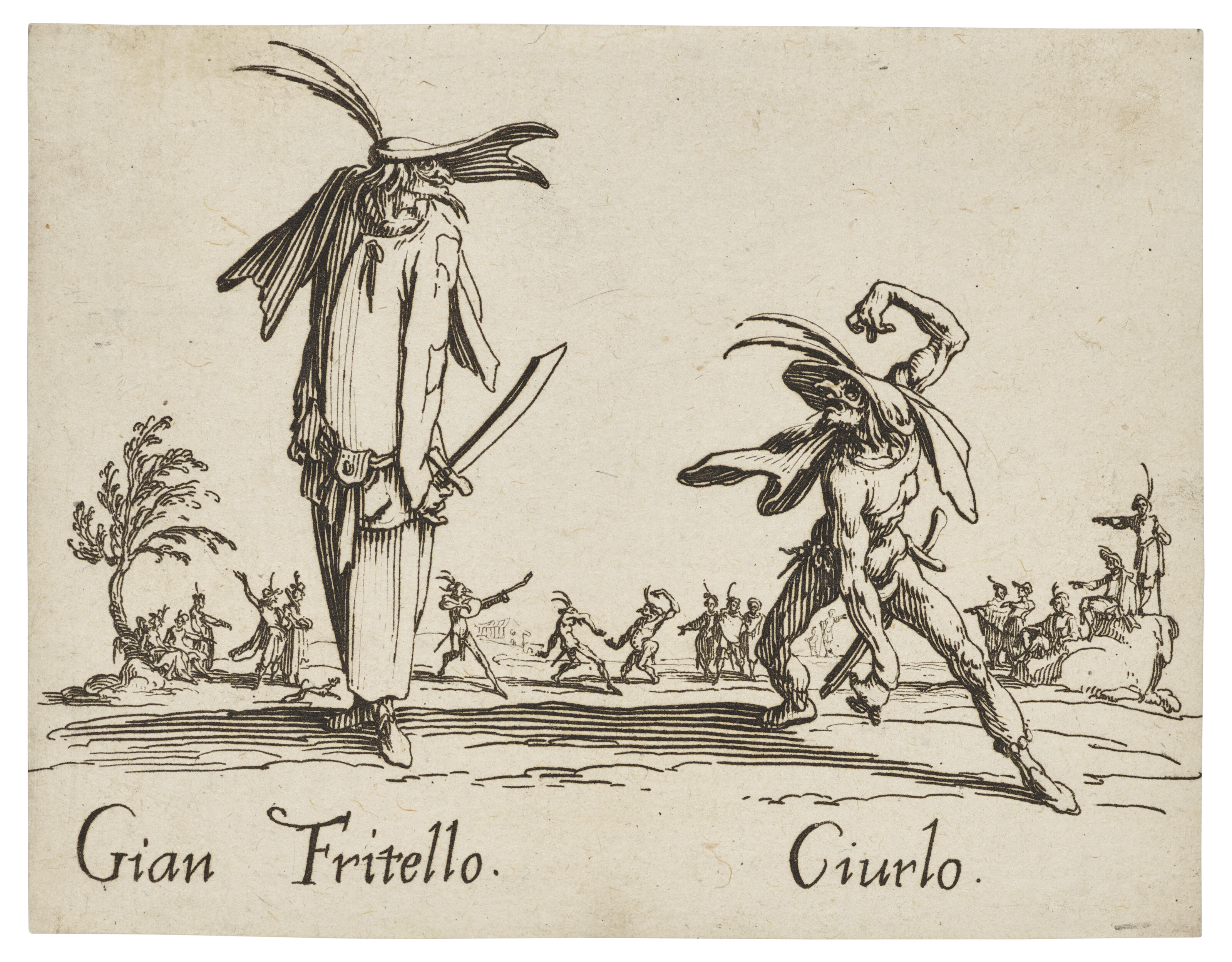 Jacques Callot — Балли-ди-Сфессания, изображение 6