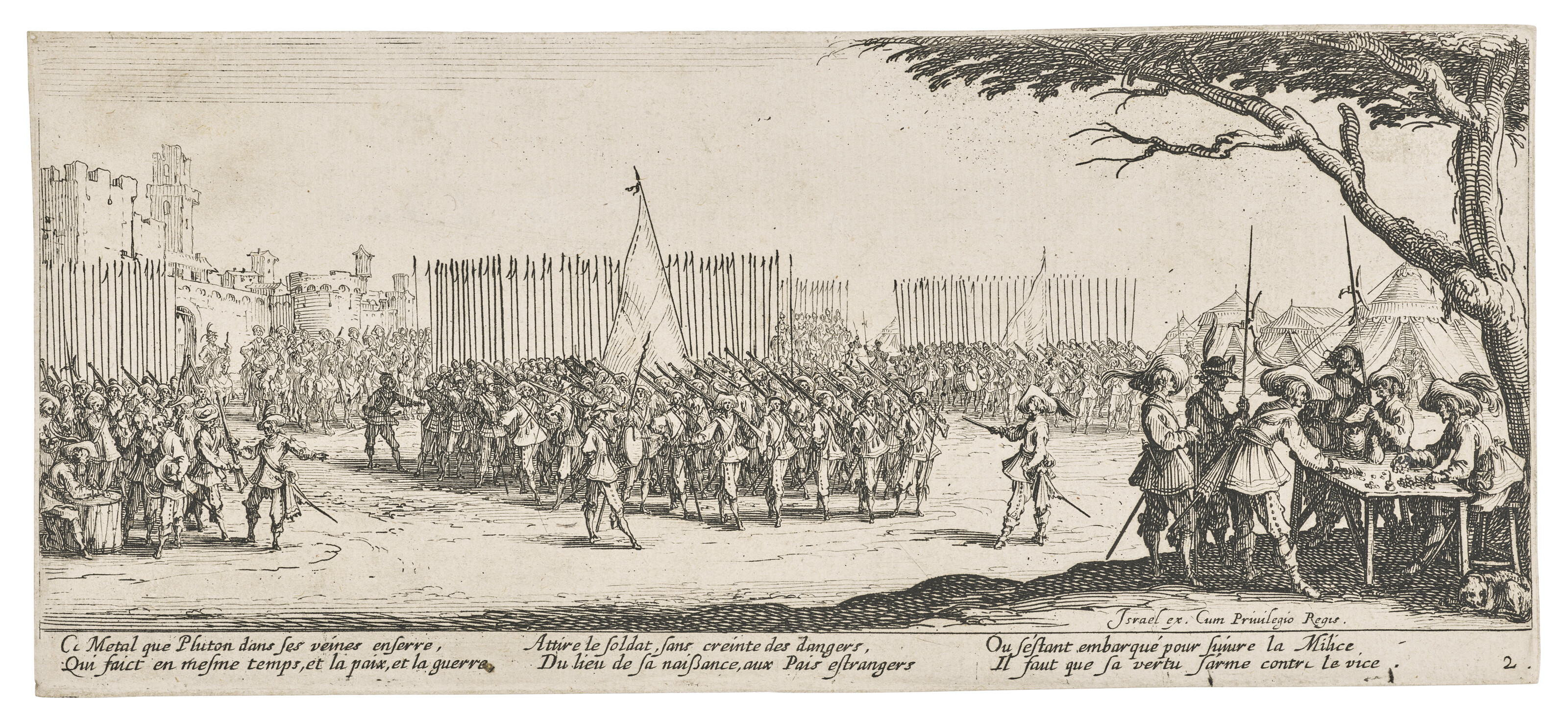 Jacques Callot — Великие отверженные и злодеи в бою, изображение 2