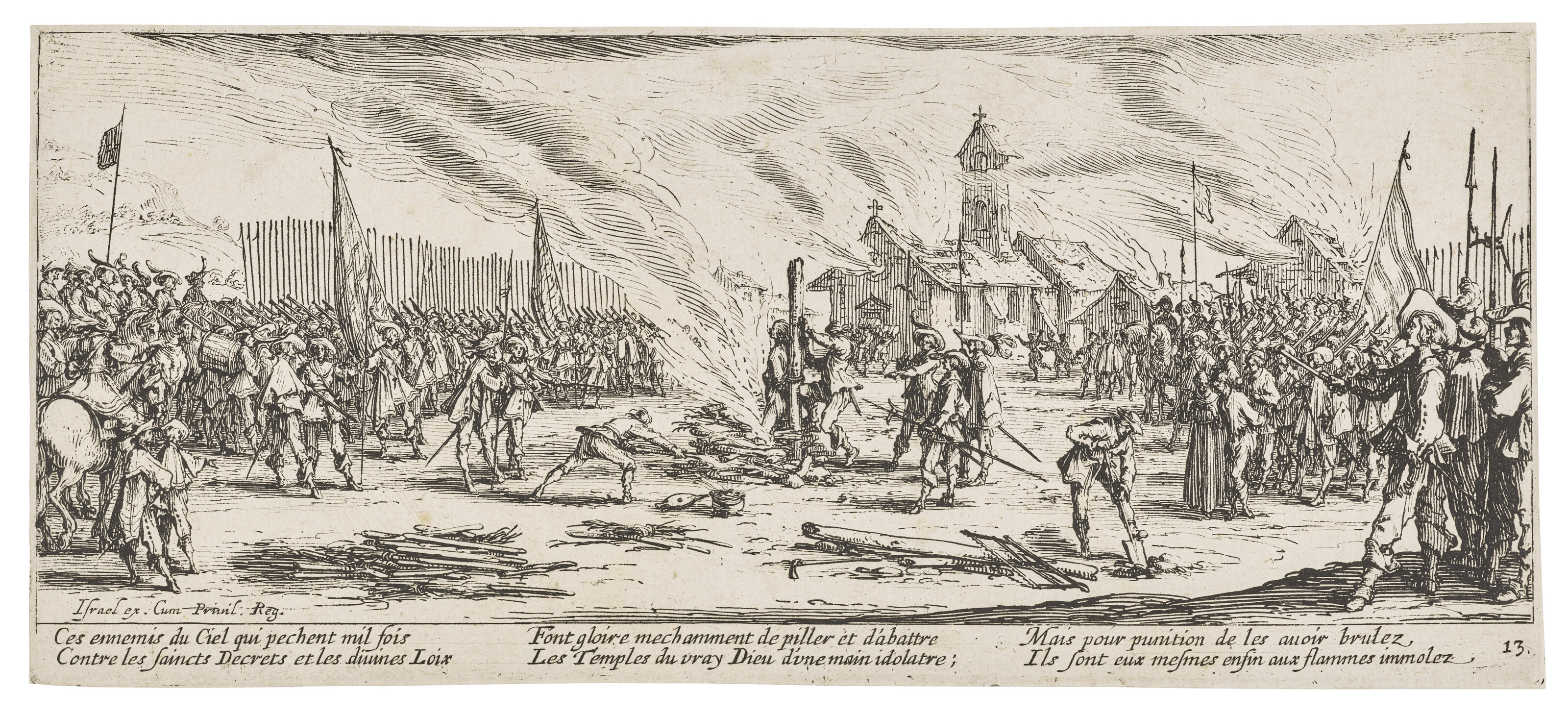 Jacques Callot — Великие отверженные и злодеи в бою, изображение 11