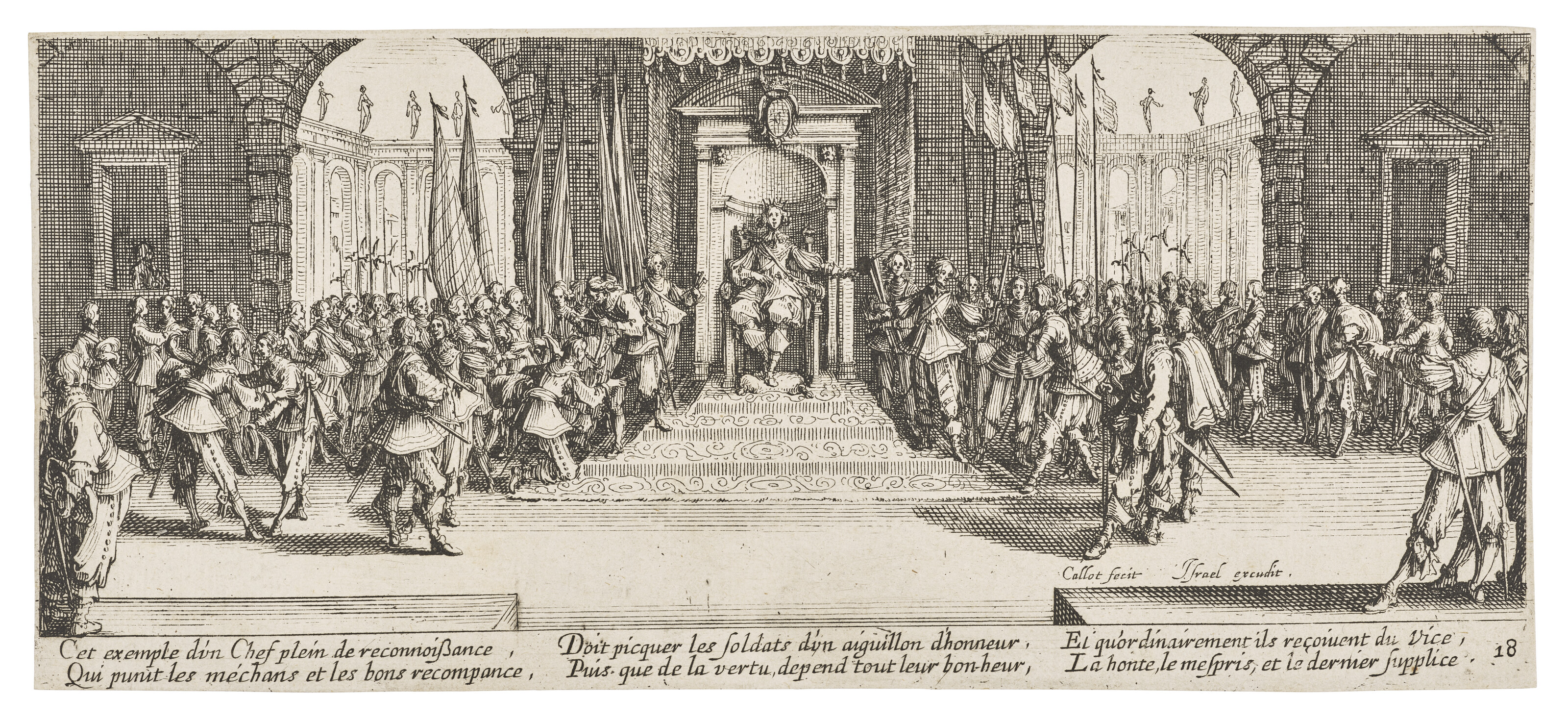 Jacques Callot — Великие отверженные и злодеи в бою, изображение 14