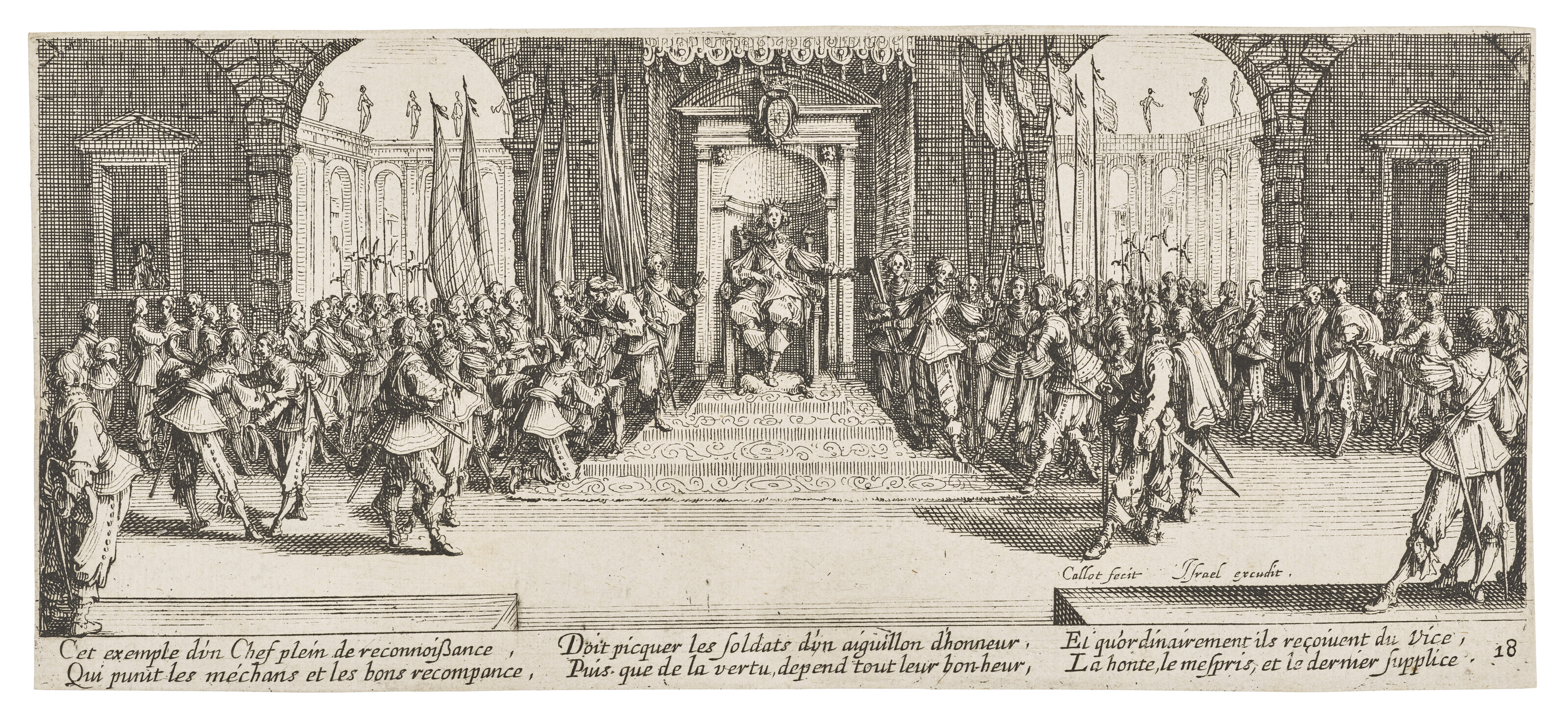 Jacques Callot — Великие отверженные и злодеи в бою, изображение 17