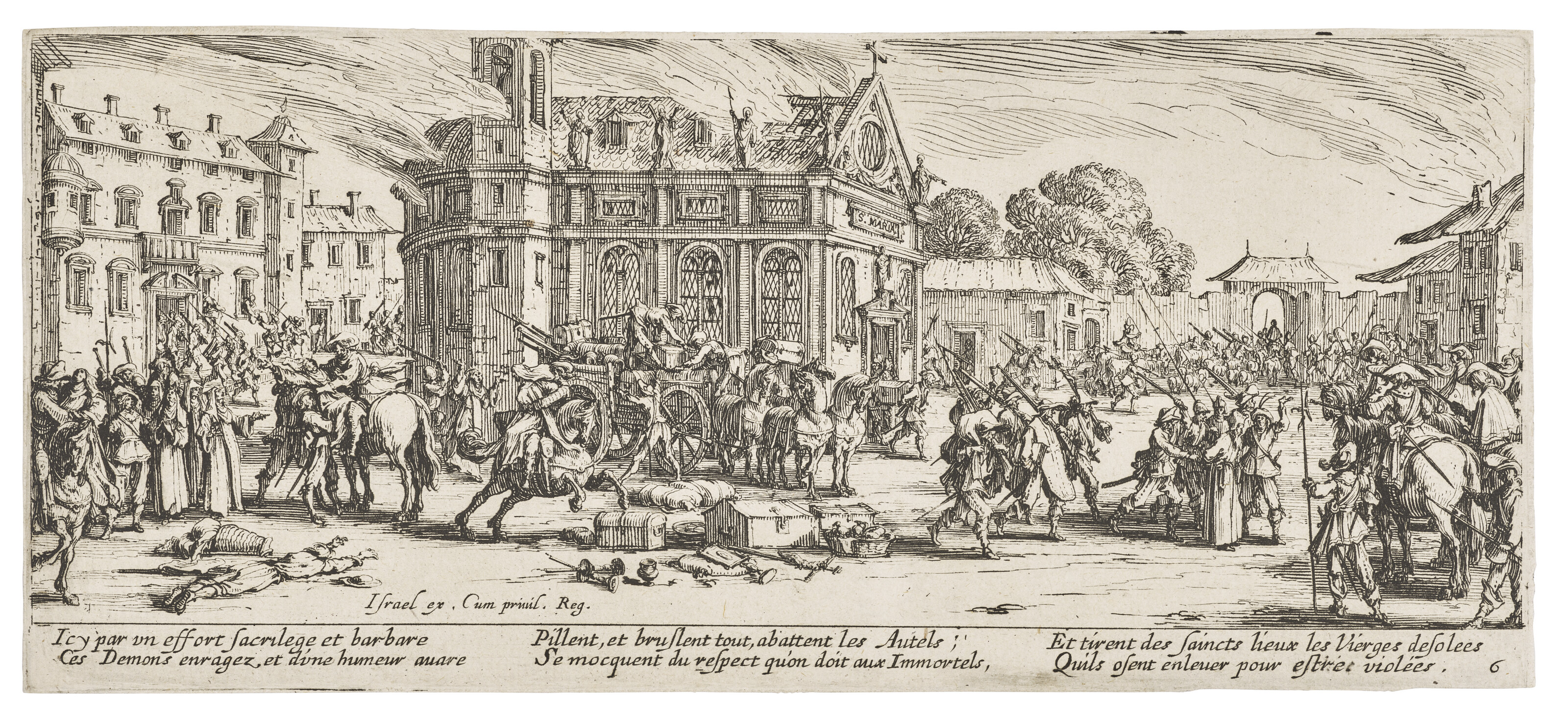 Jacques Callot — Великие отверженные и злодеи в бою, изображение 5