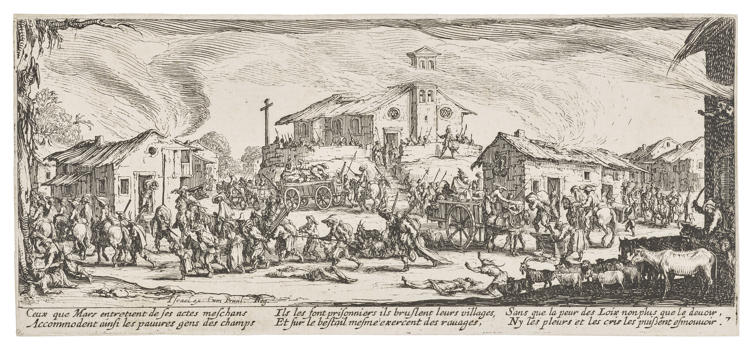 Jacques Callot — Великие отверженные и злодеи в бою, изображение 6