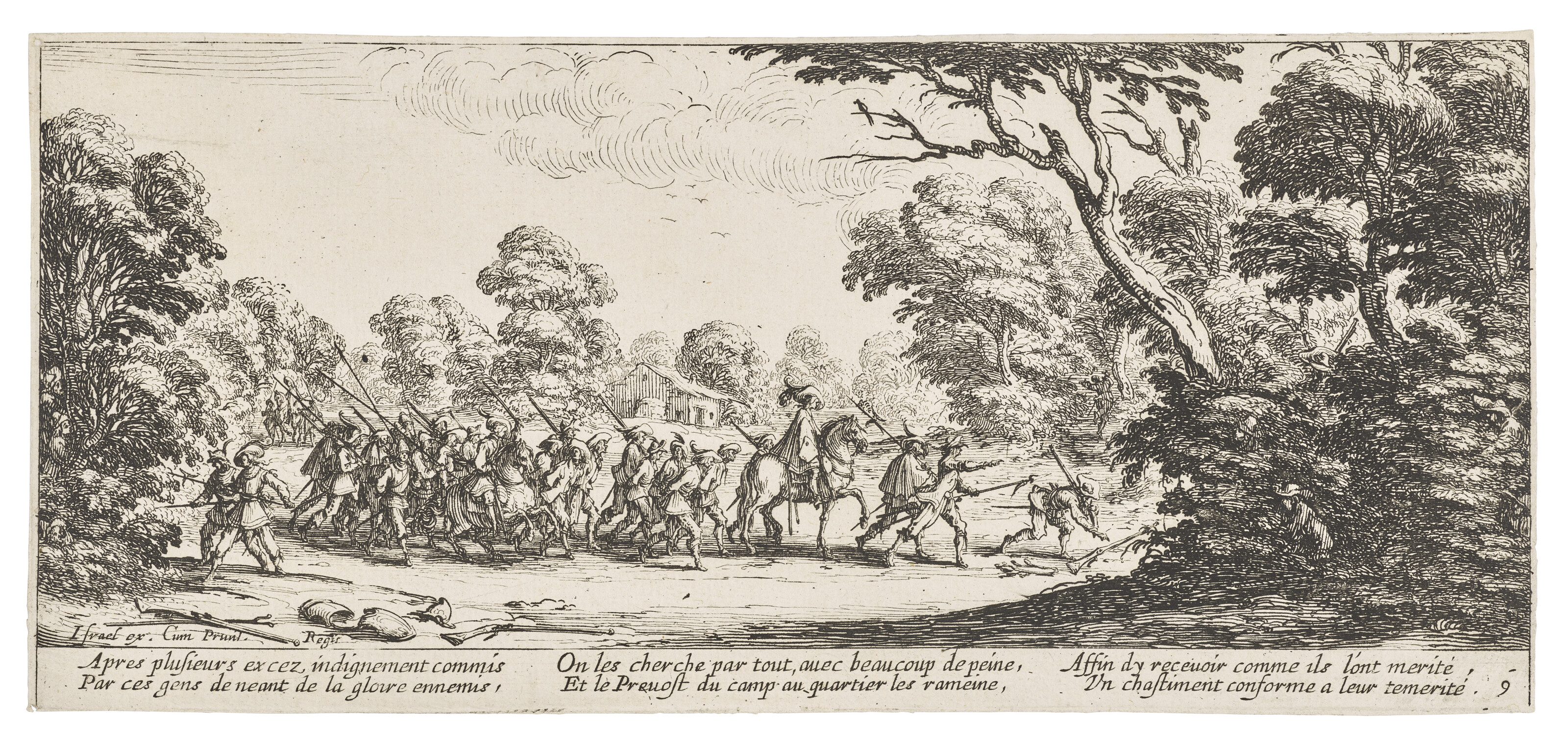 Jacques Callot — Великие отверженные и злодеи в бою, изображение 8