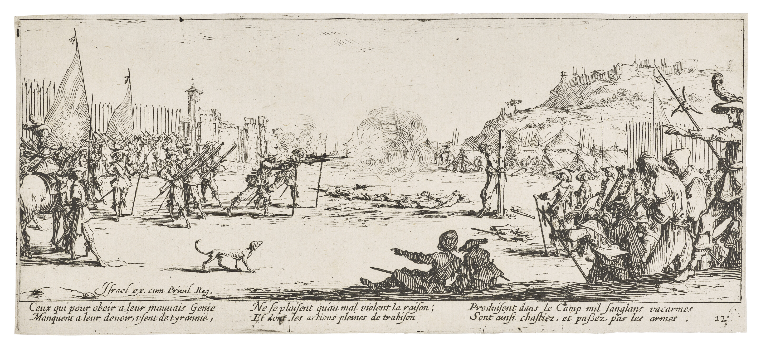 Jacques Callot — Великие отверженные и злодеи в бою, изображение 10